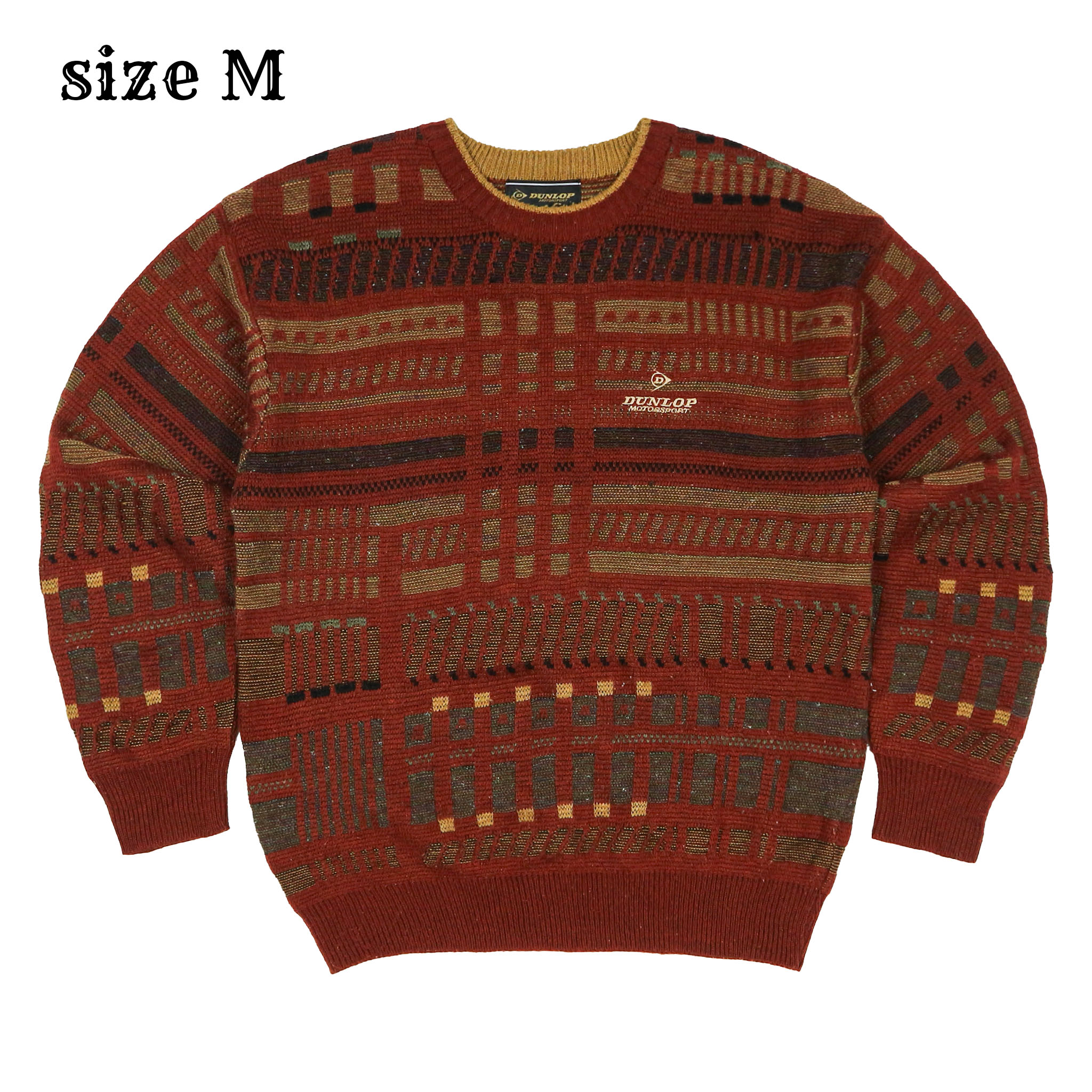 Dunlop Motorsport Knit Sweatshirt Size M