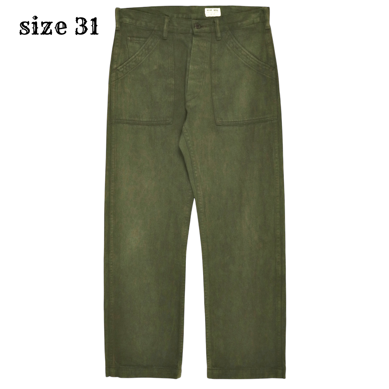 UES Made in Japan Olive Fatigue Pants Size 31