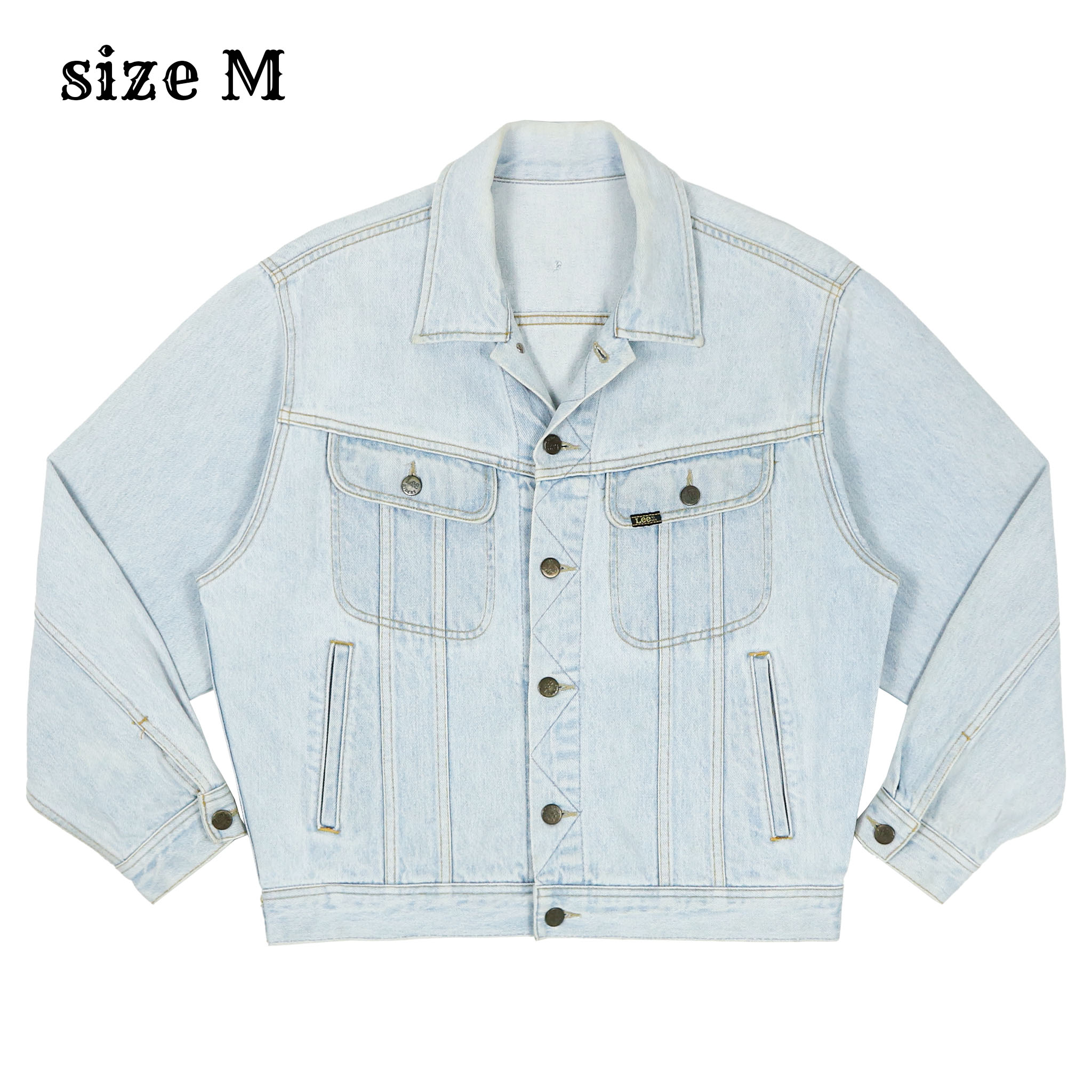 90s Lee Korea Market Denim Jacket Size M