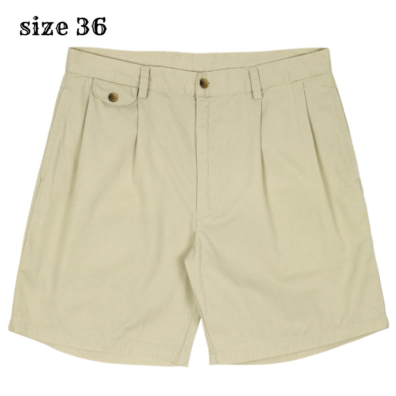 90s Nautica Classic Khaki Shorts Size 36