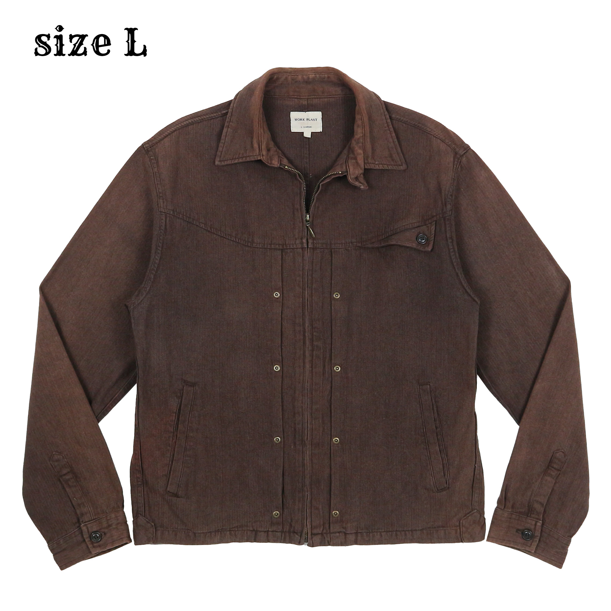 Work Plant Design Work Jacket Size L