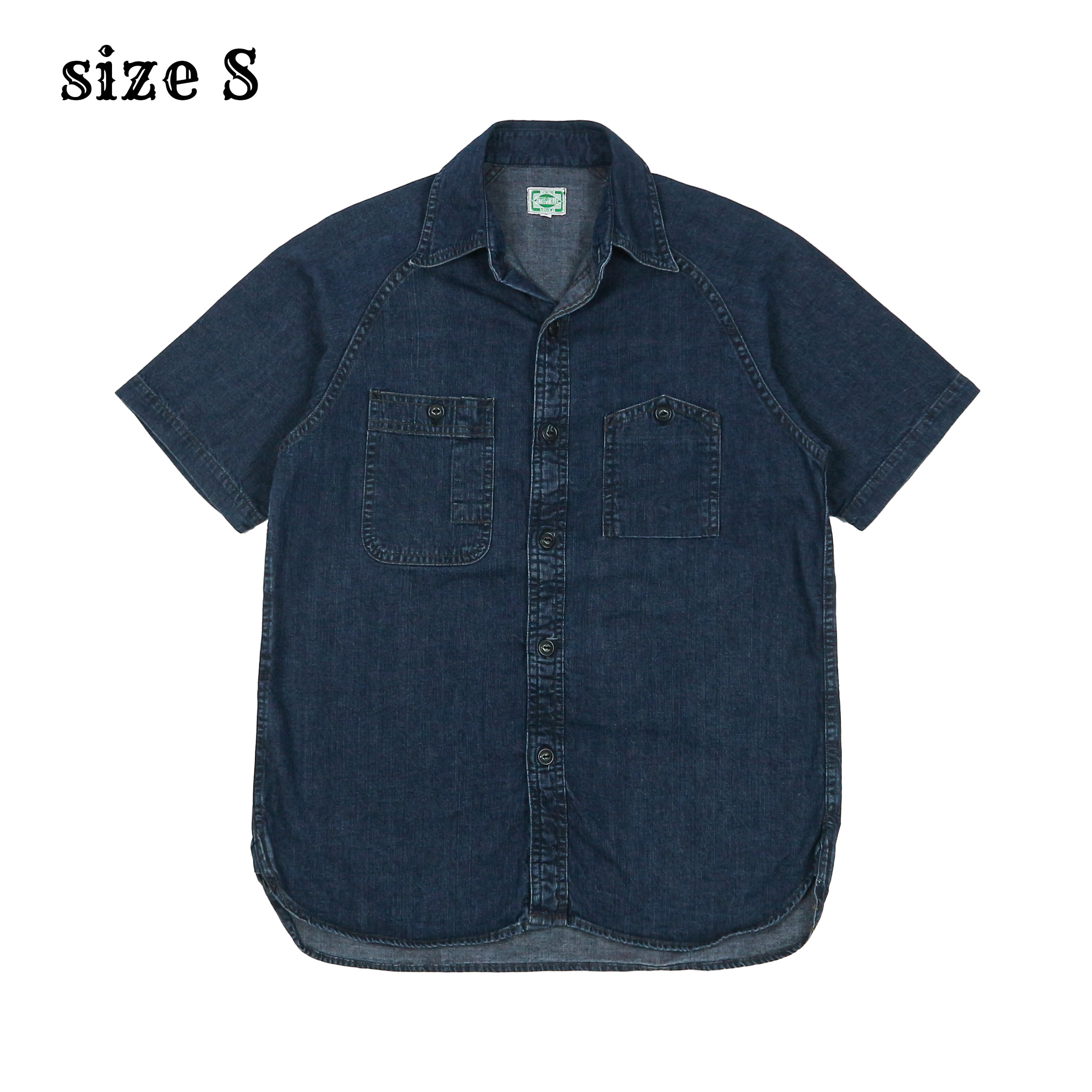 Pherrow's Made in Japan Denim Work Shirt Size S