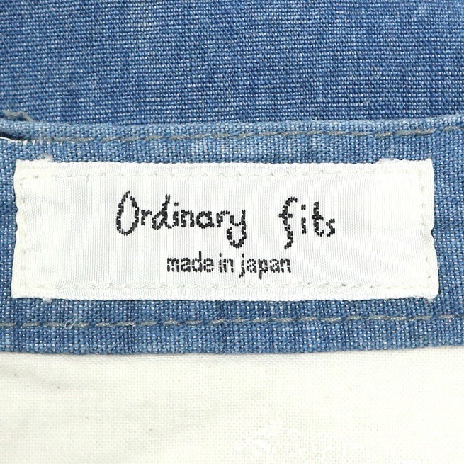 Ordinary Fits Chambray Ankle Pants Size 31
