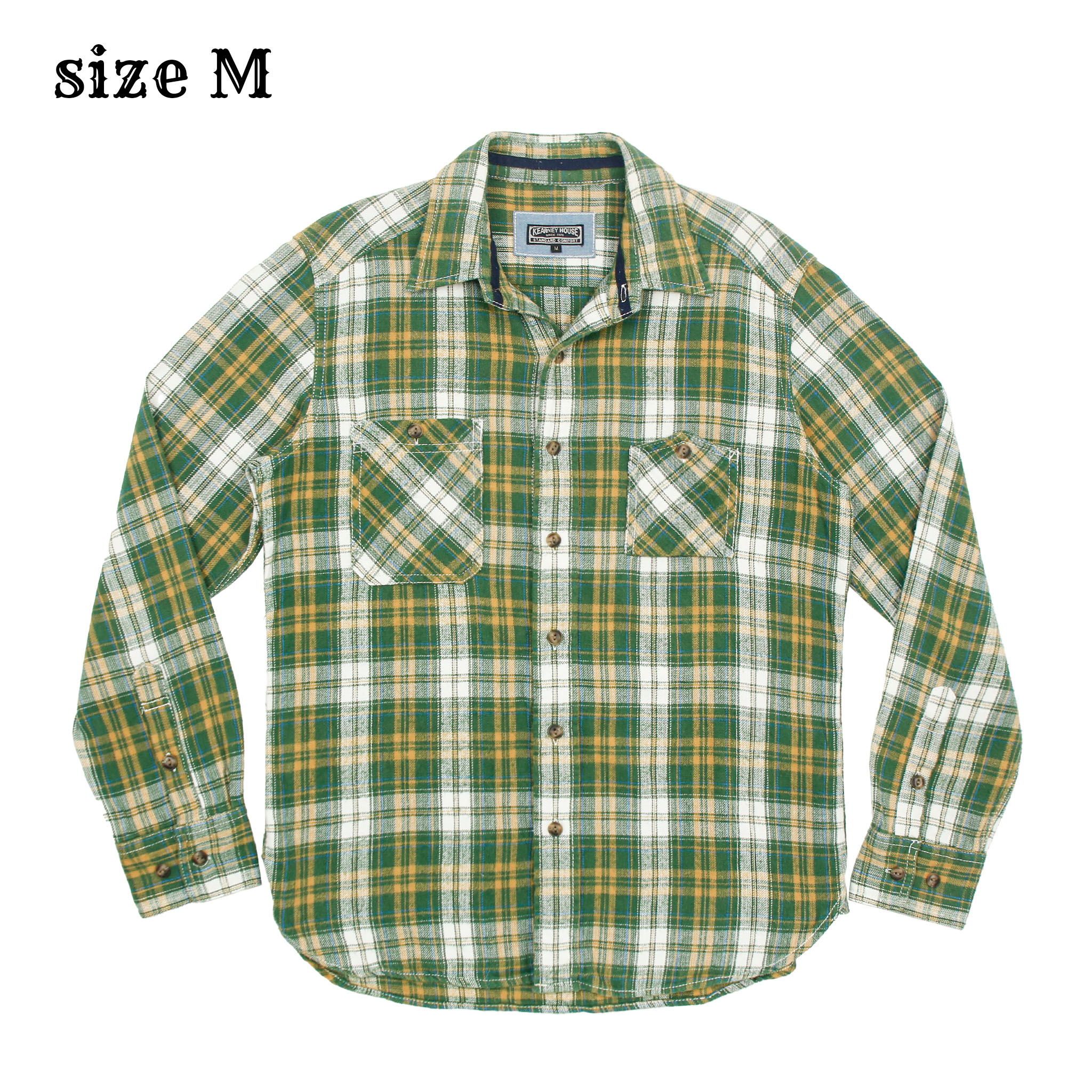 Kearney House Flannel Work Shirt Size M