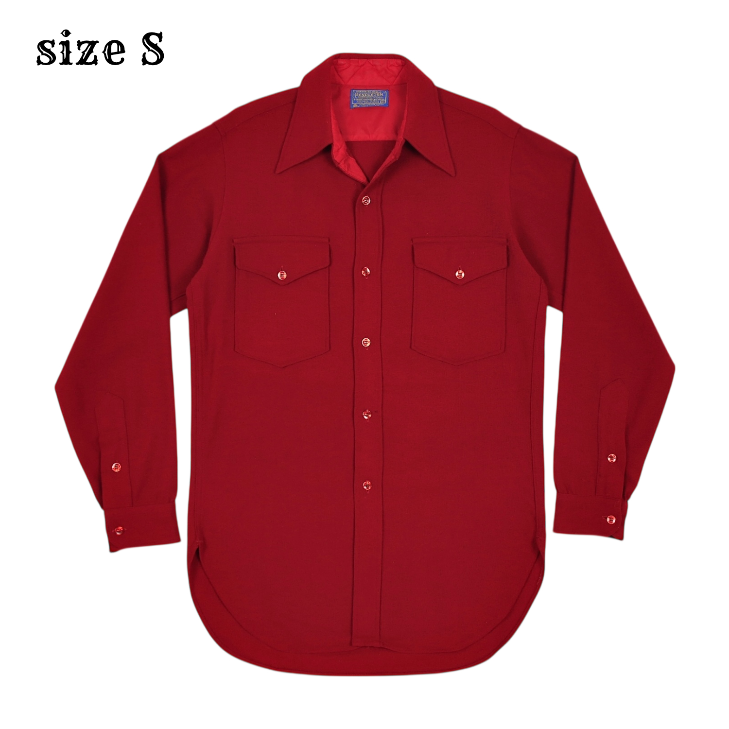 Vintage Pendleton USA Wool Shirt Size S