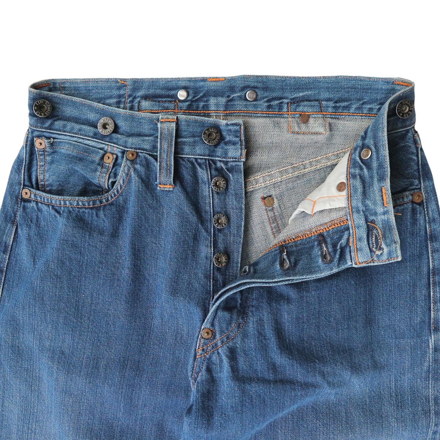 90s Levi's Valencia Made Lot 201 Selvedge Denim Size 28