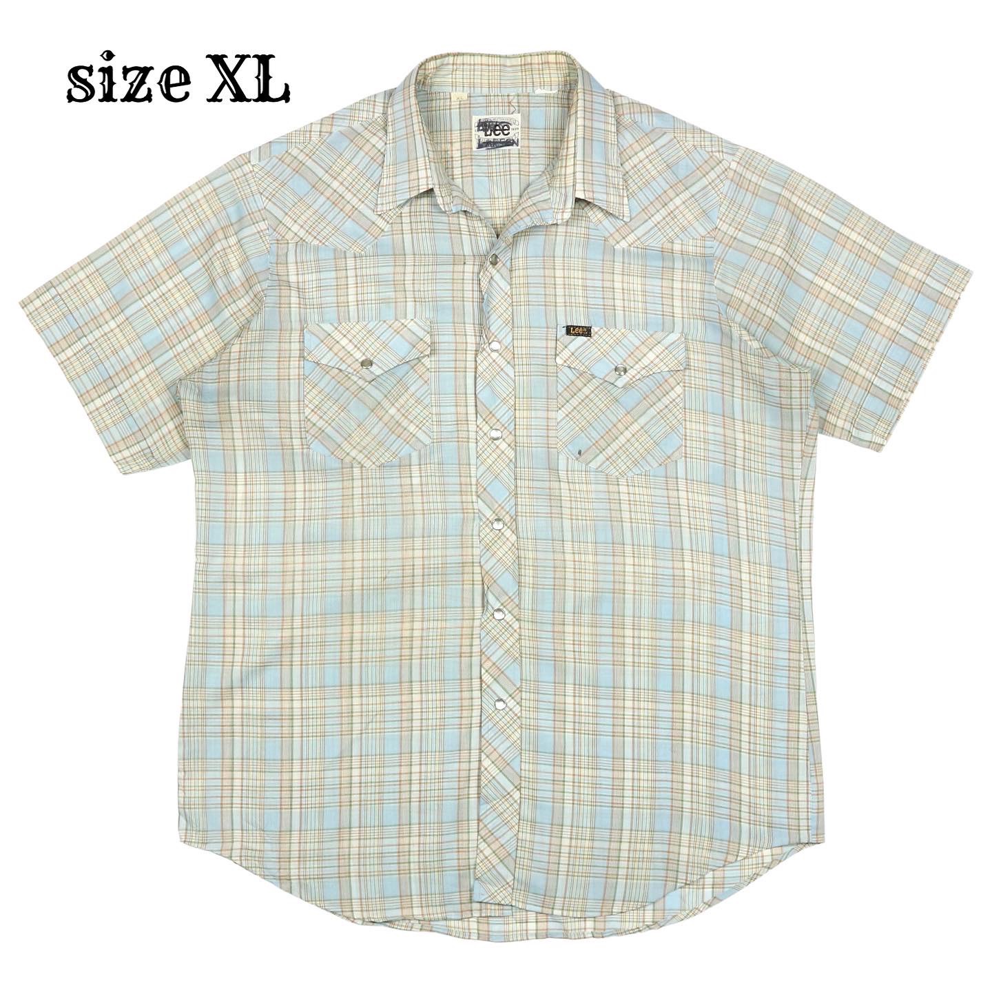 Vintage 80s Lee Western Shirt Size XL