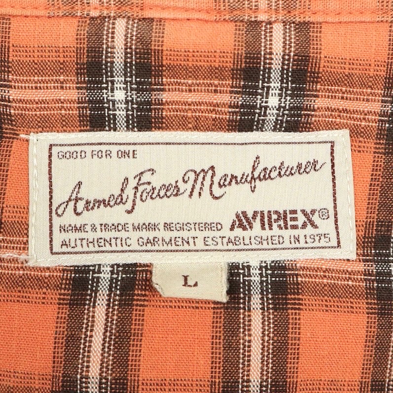 Avirex S/S Western Shirt Size L