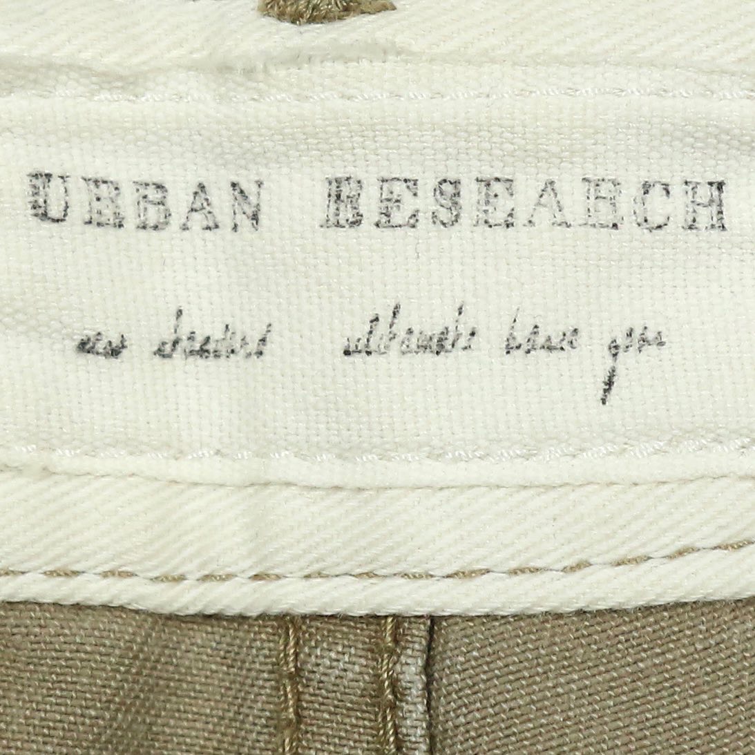 Urban Research Type Officer Khaki Trousers Size 30