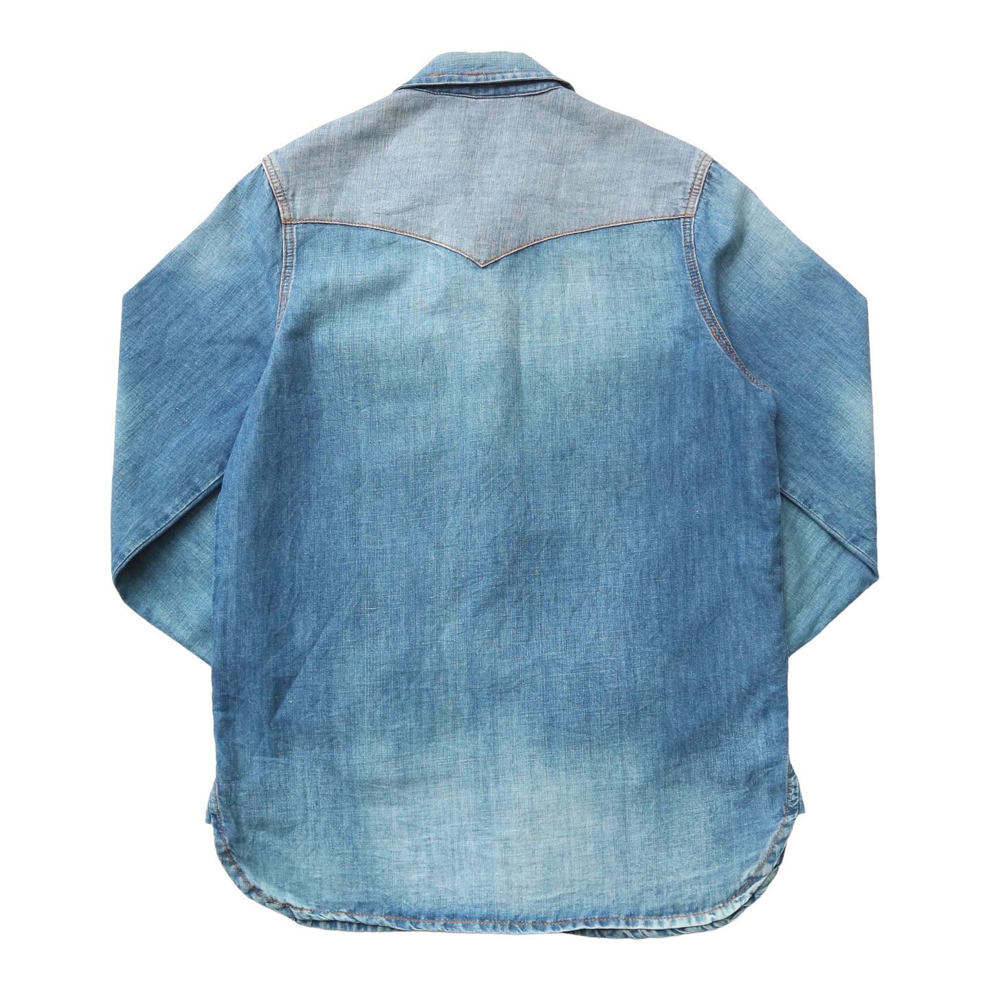 Nudie Jeans Denim Western Shirt Size M