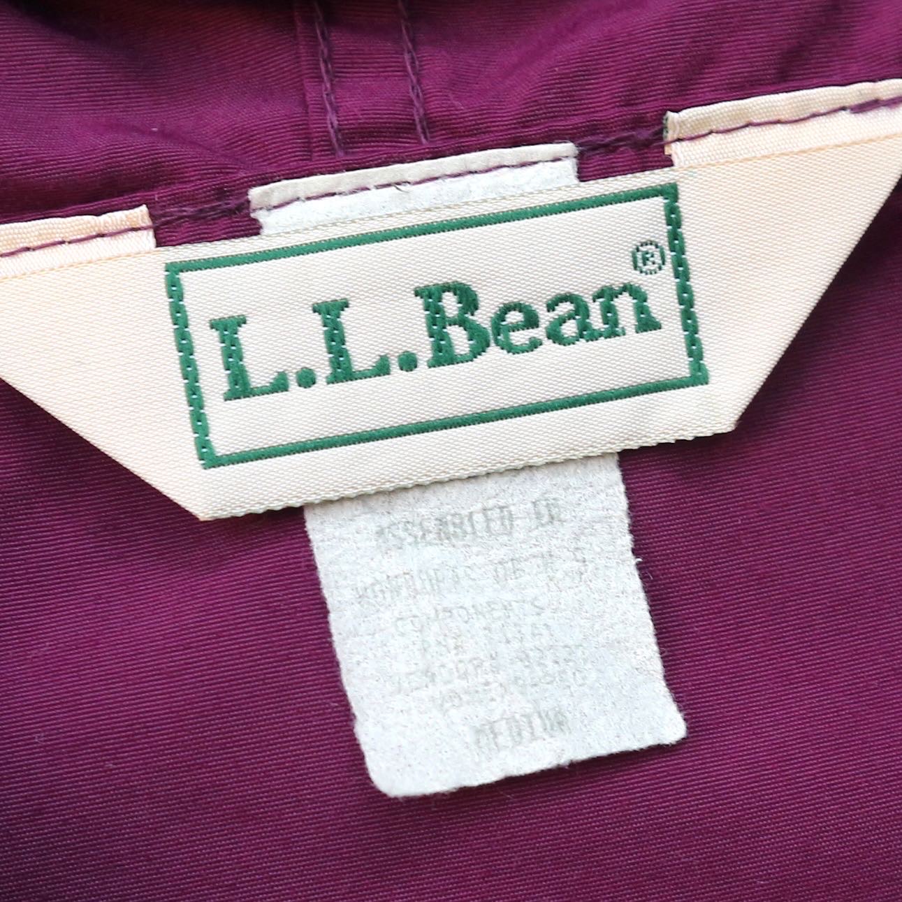 L.L.Bean Mountain Classic Anorak Size M