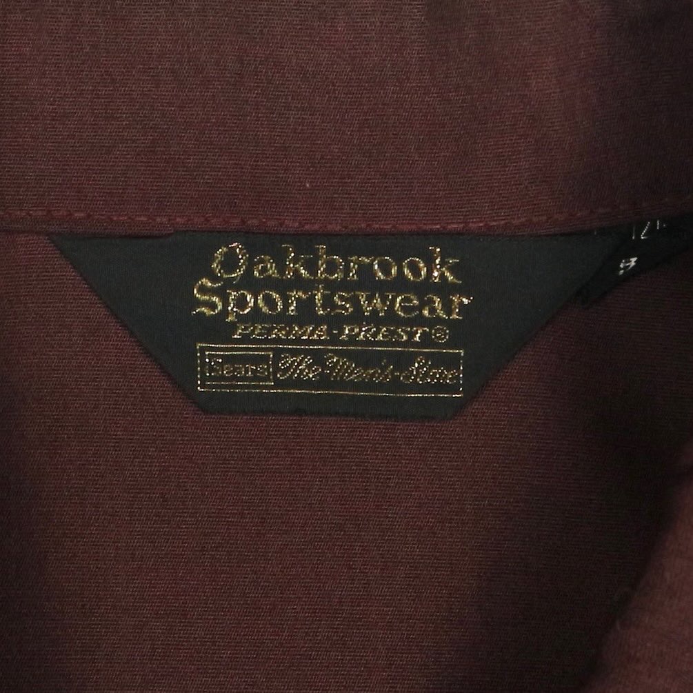 Vintage 70s Sears Oakbrook Harrington Jacket Size M