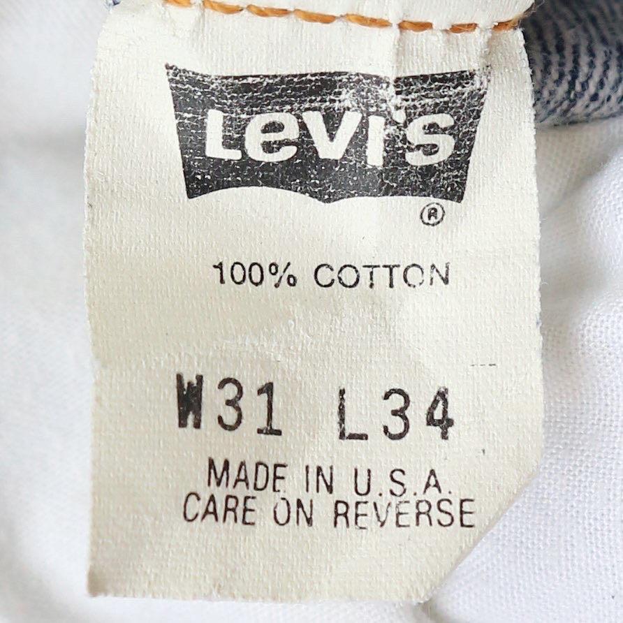 90s Levi's 501 USA Denim Jeans Size 29 denimister