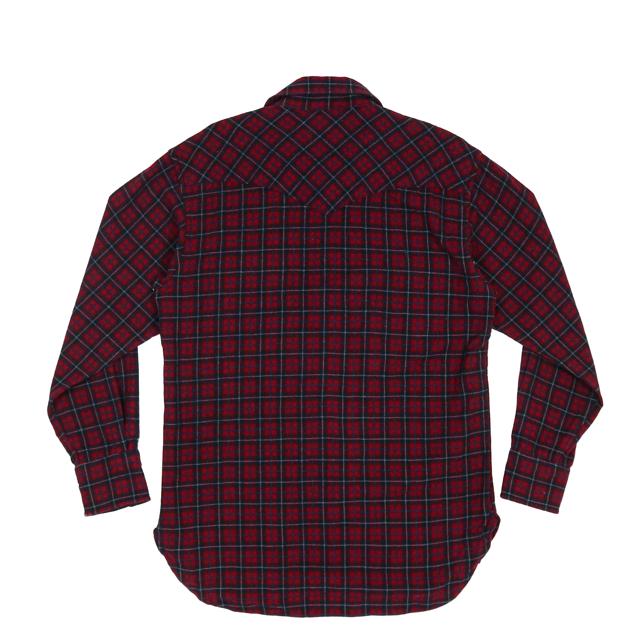 Pendleton Wool Plaid Western Shirt Size M