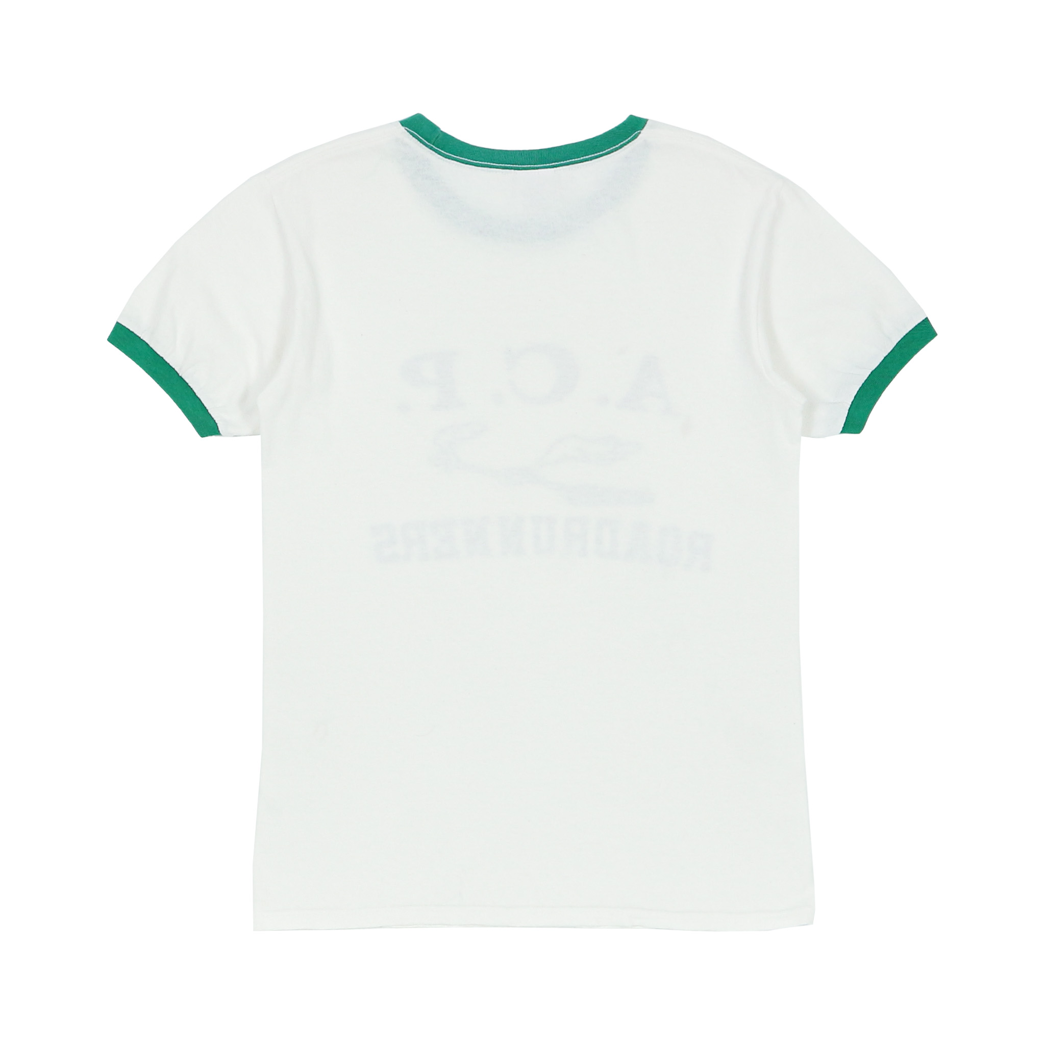 00s Anvil Road Runners Ringer T-Shirts Size S