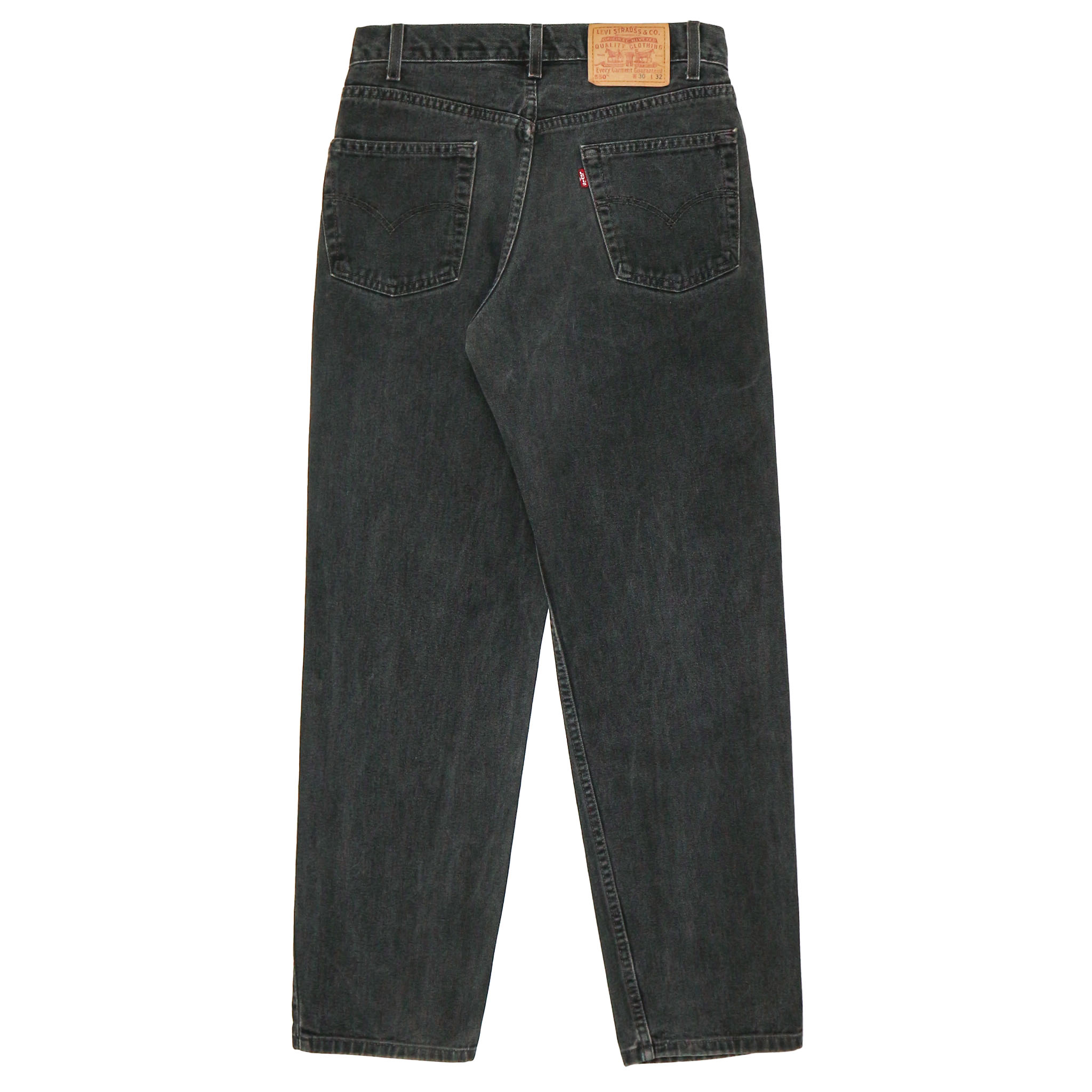 2000s Levi's 550 Black Denim Jeans Size 29