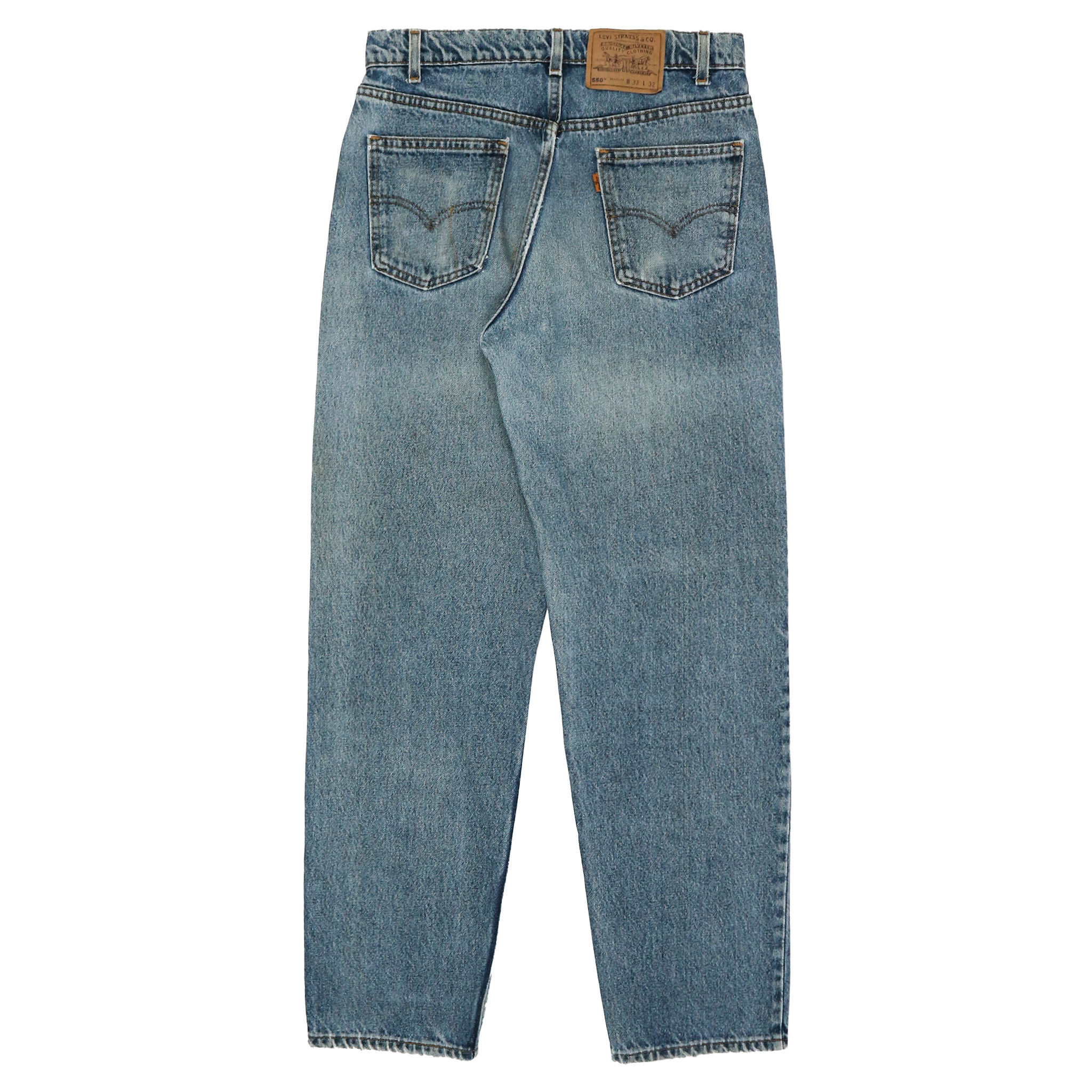 90s Levi's 550 USA Made Denim Jeans Size 32