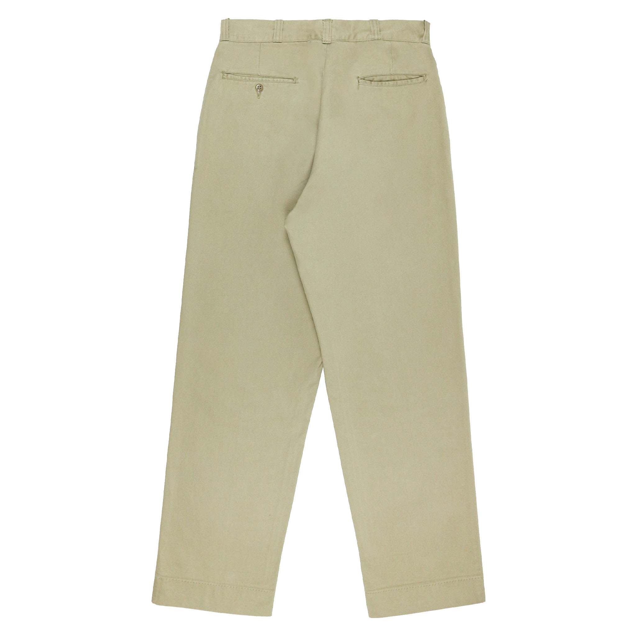 Vintage 70s U.S. Army Khaki Trousers Size 32