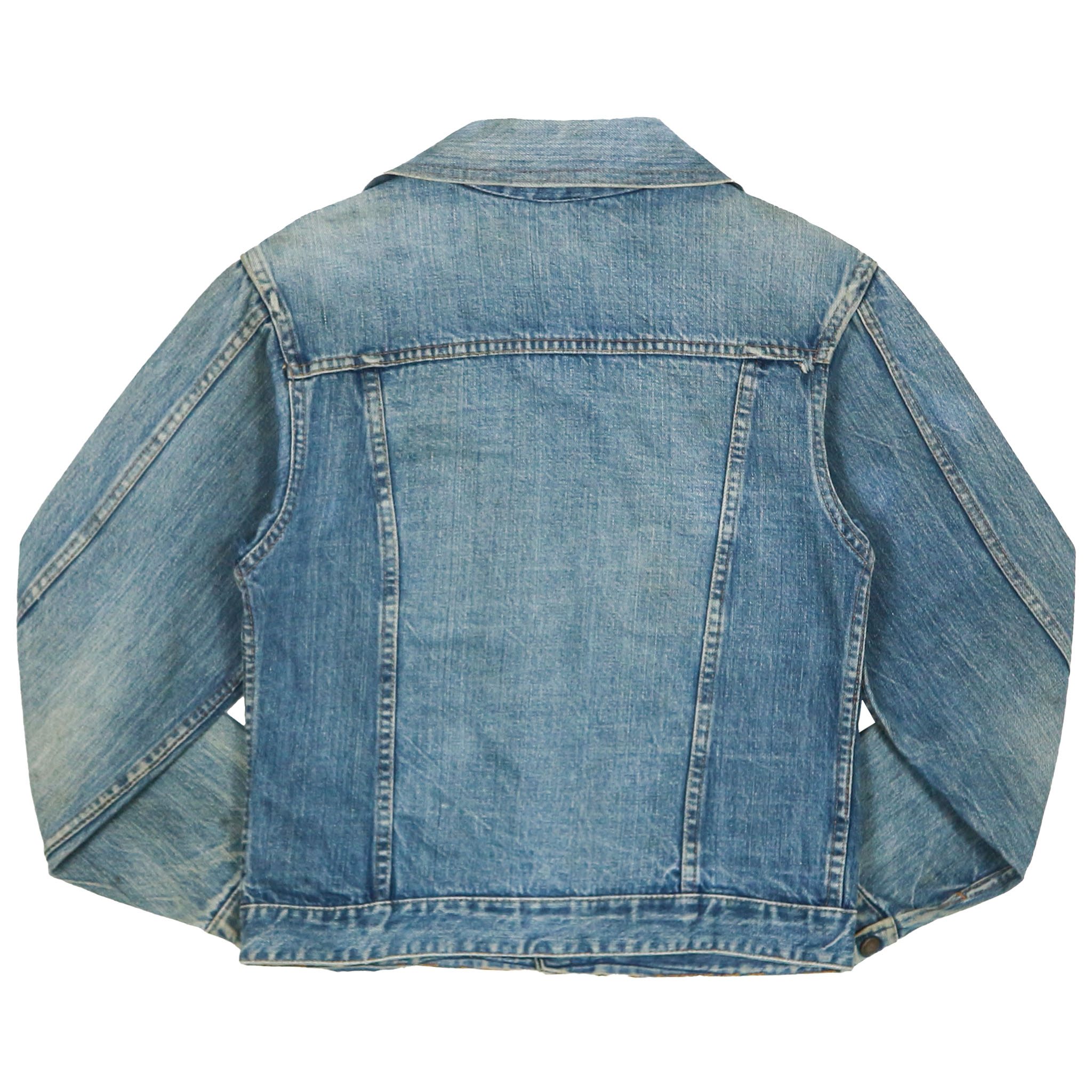Vintage 70s JC Penney Selvedge Denim Jacket Size XS
