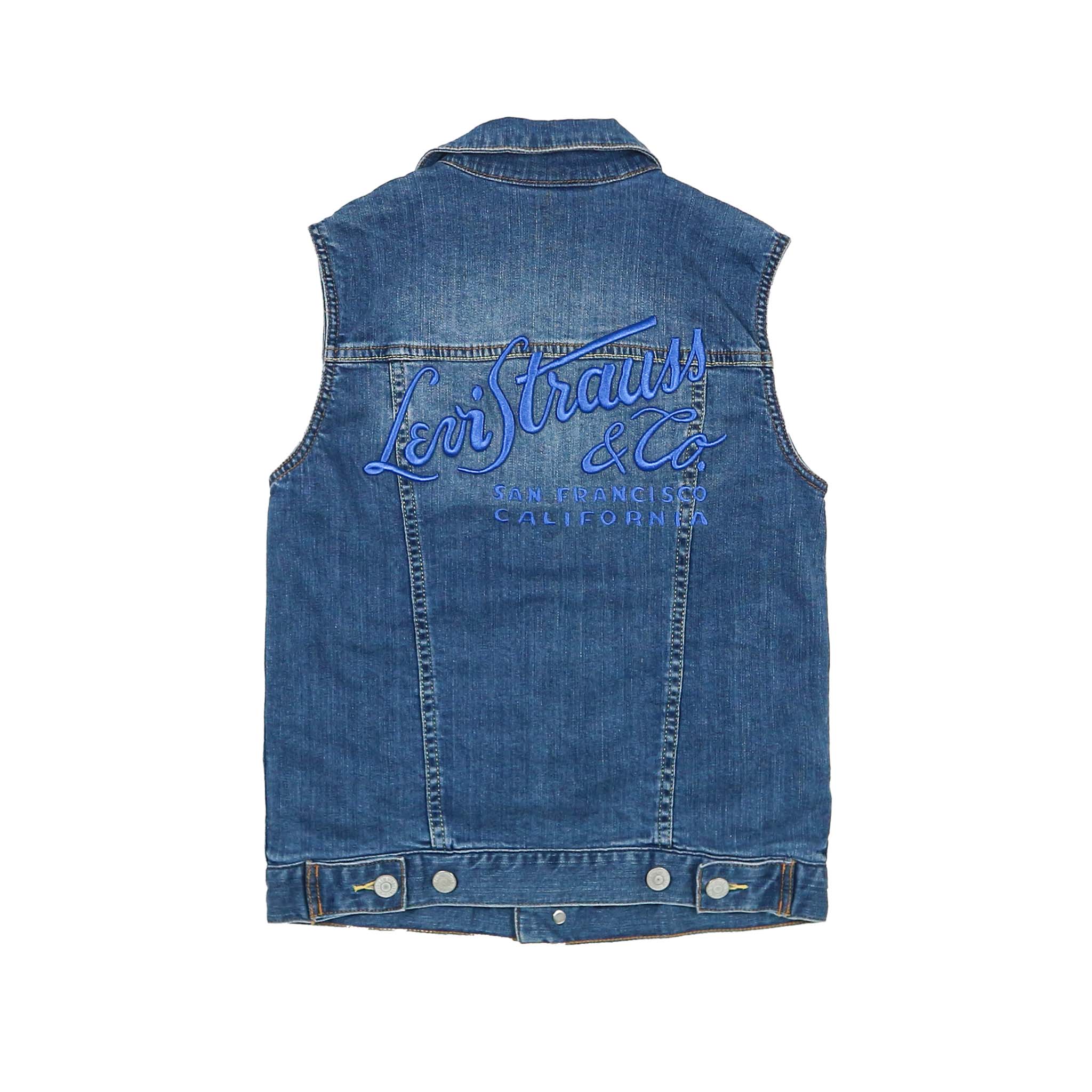 Levi's Trucker Denim Vest Kid Size 150