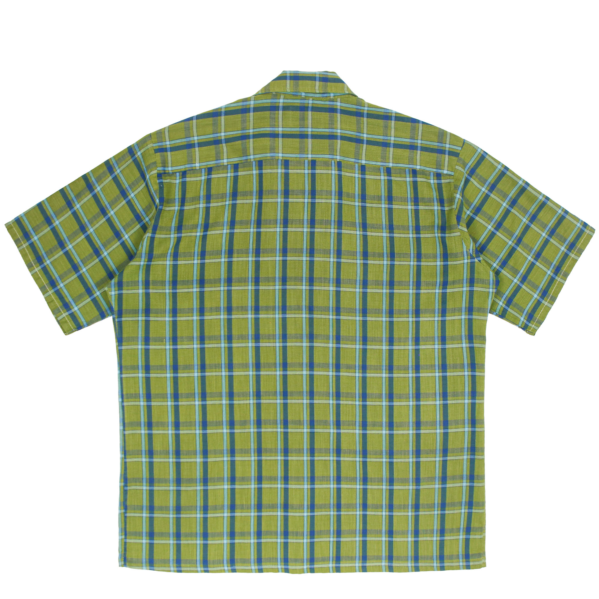 Vtg 60s Penneys Towncraft Plaid Shirt Size M