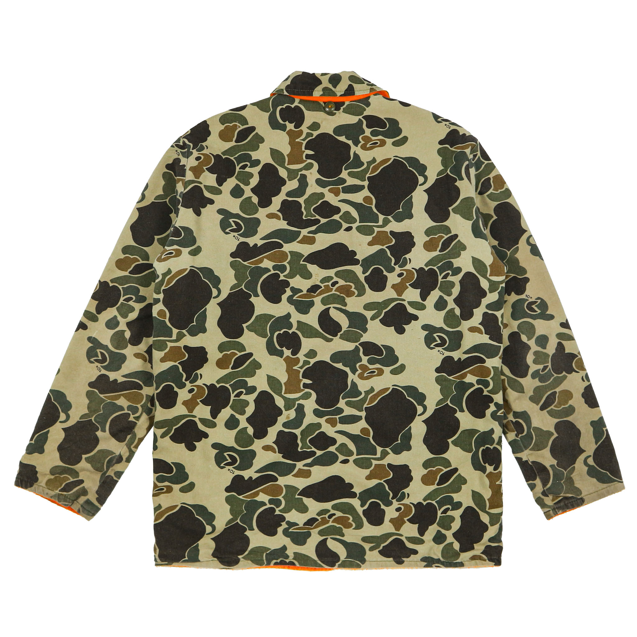 Vtg USA Brand Outdoor Duck Camo Hunting Jacket Size L
