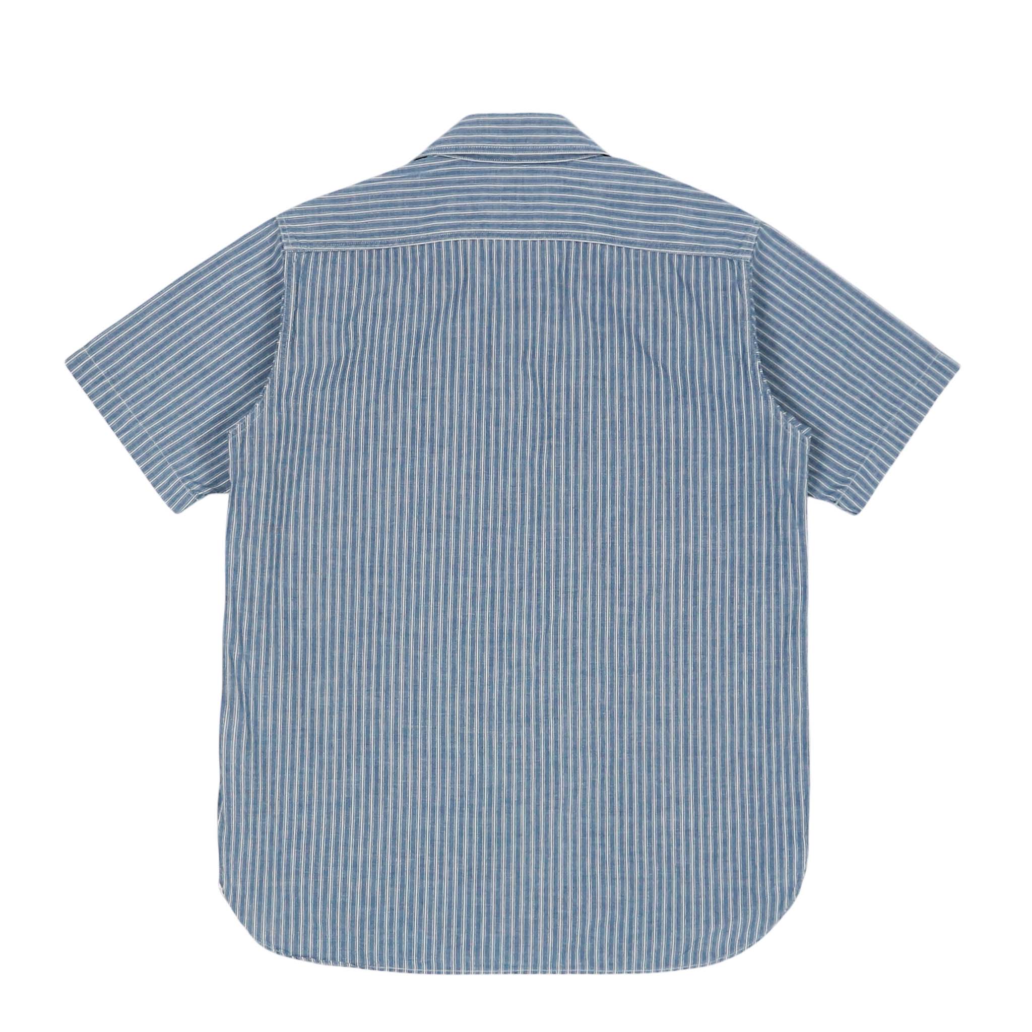 Sugar Cane Japan Chambray Work Shirt Size S