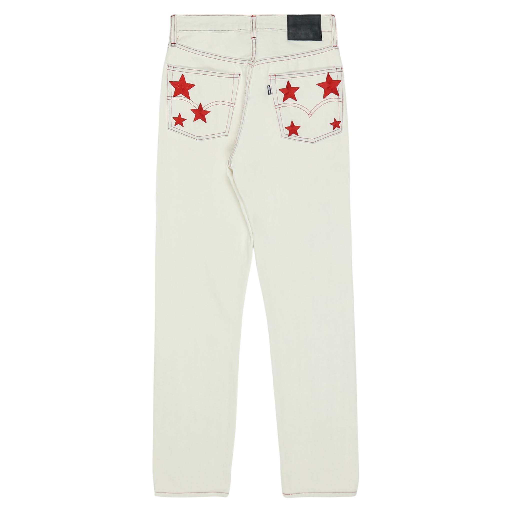 Levi's Made & Crafted 501 White Selvedge Denim Women Size 26