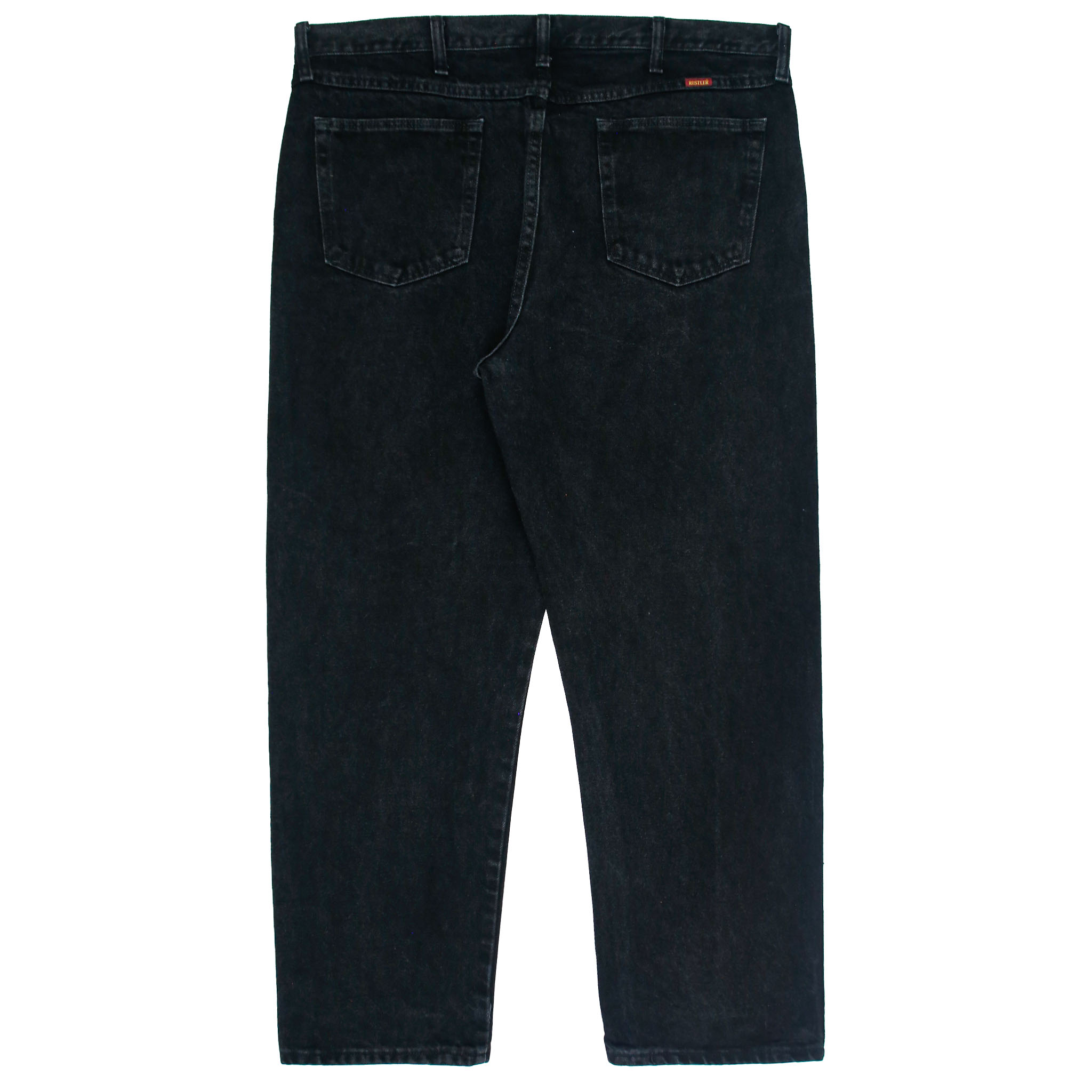 00s Rustler Black Denim Worker Jeans Size 40