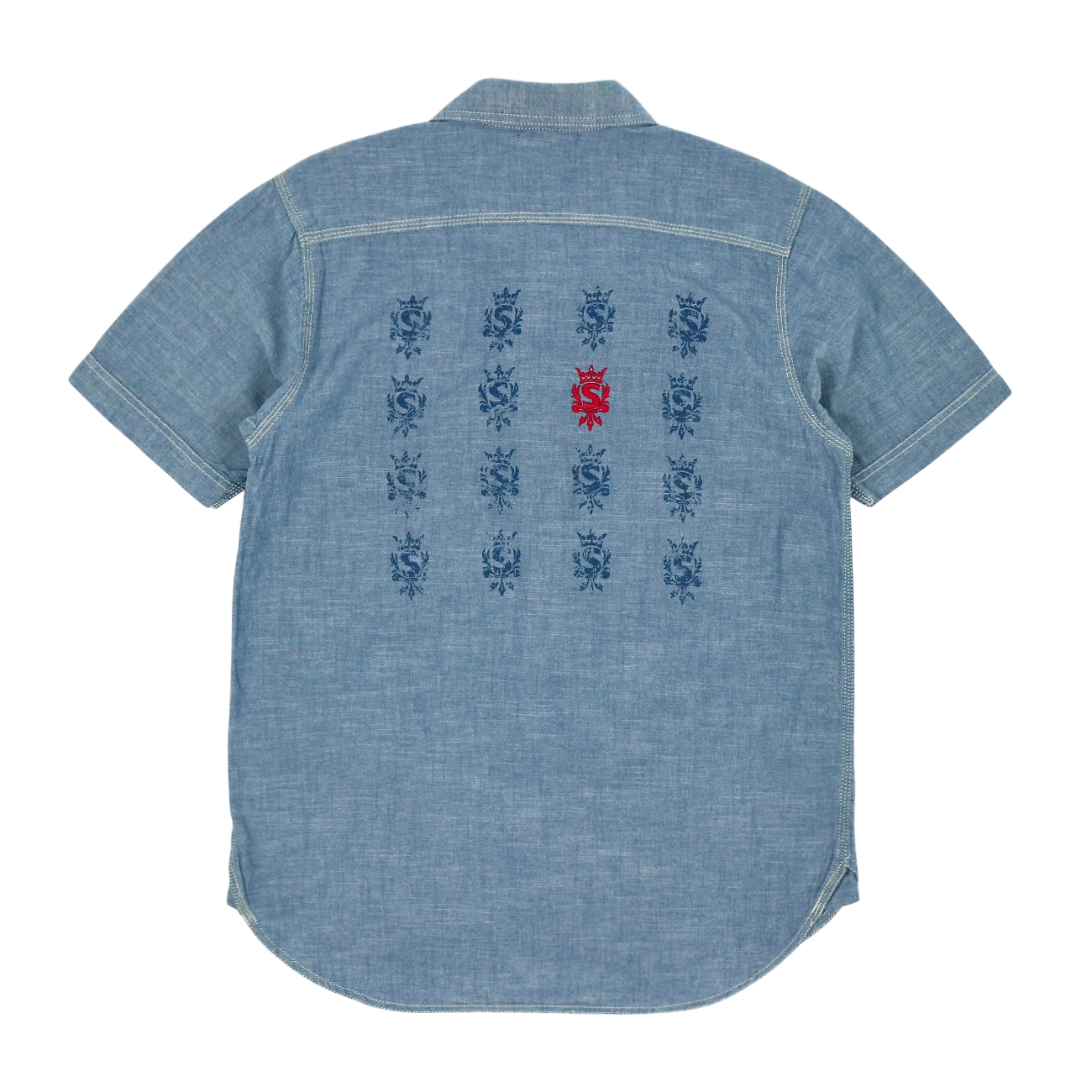 C.A.B. Clothing for Kitty Chambray Work Shirt Size M