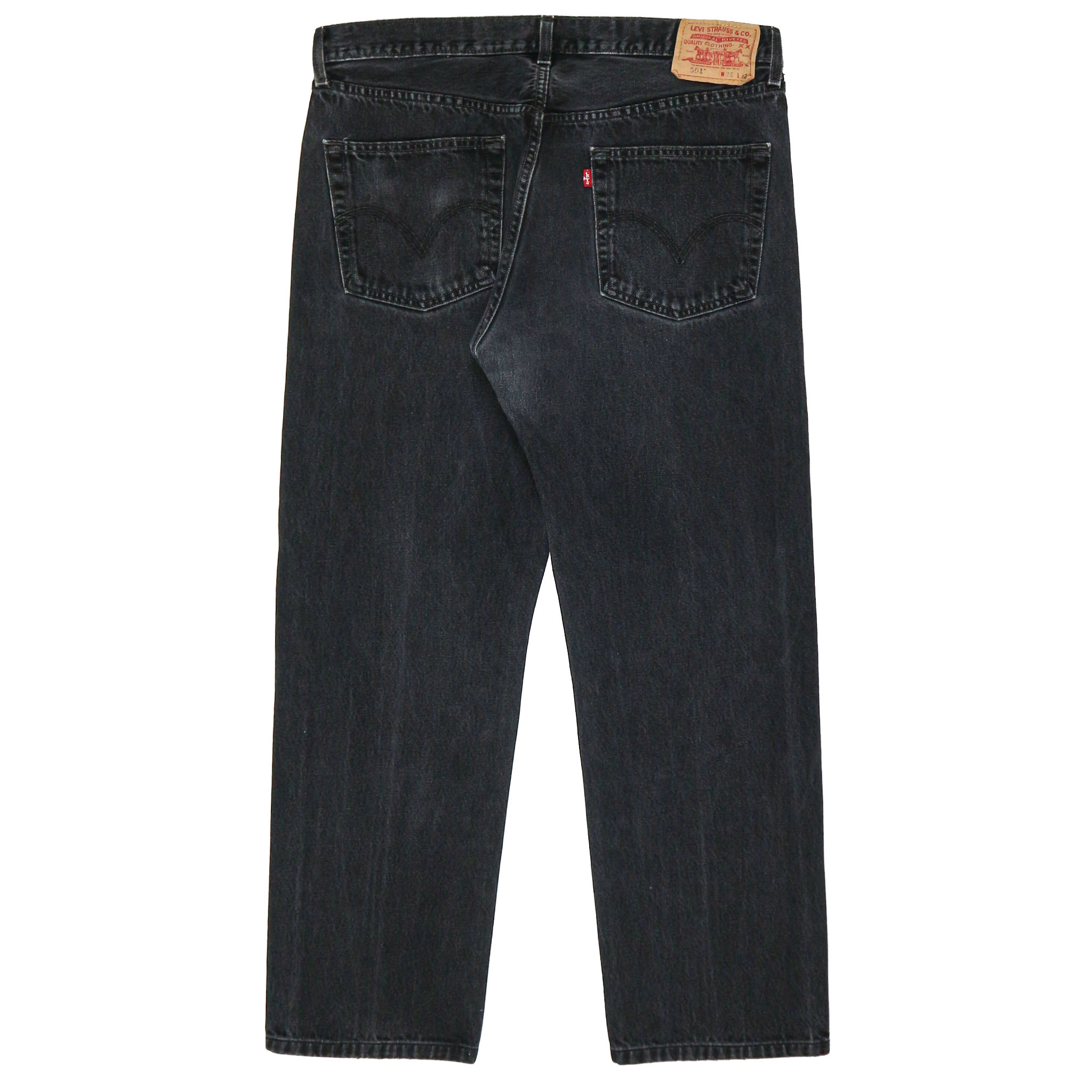 2000s Levi's 501 Black Denim Jeans Size 36