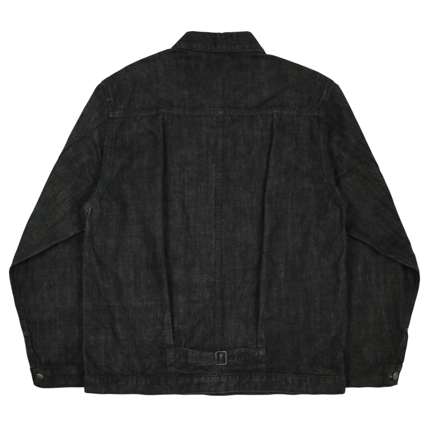 Masterpiece Japan Black Denim Jacket Size L
