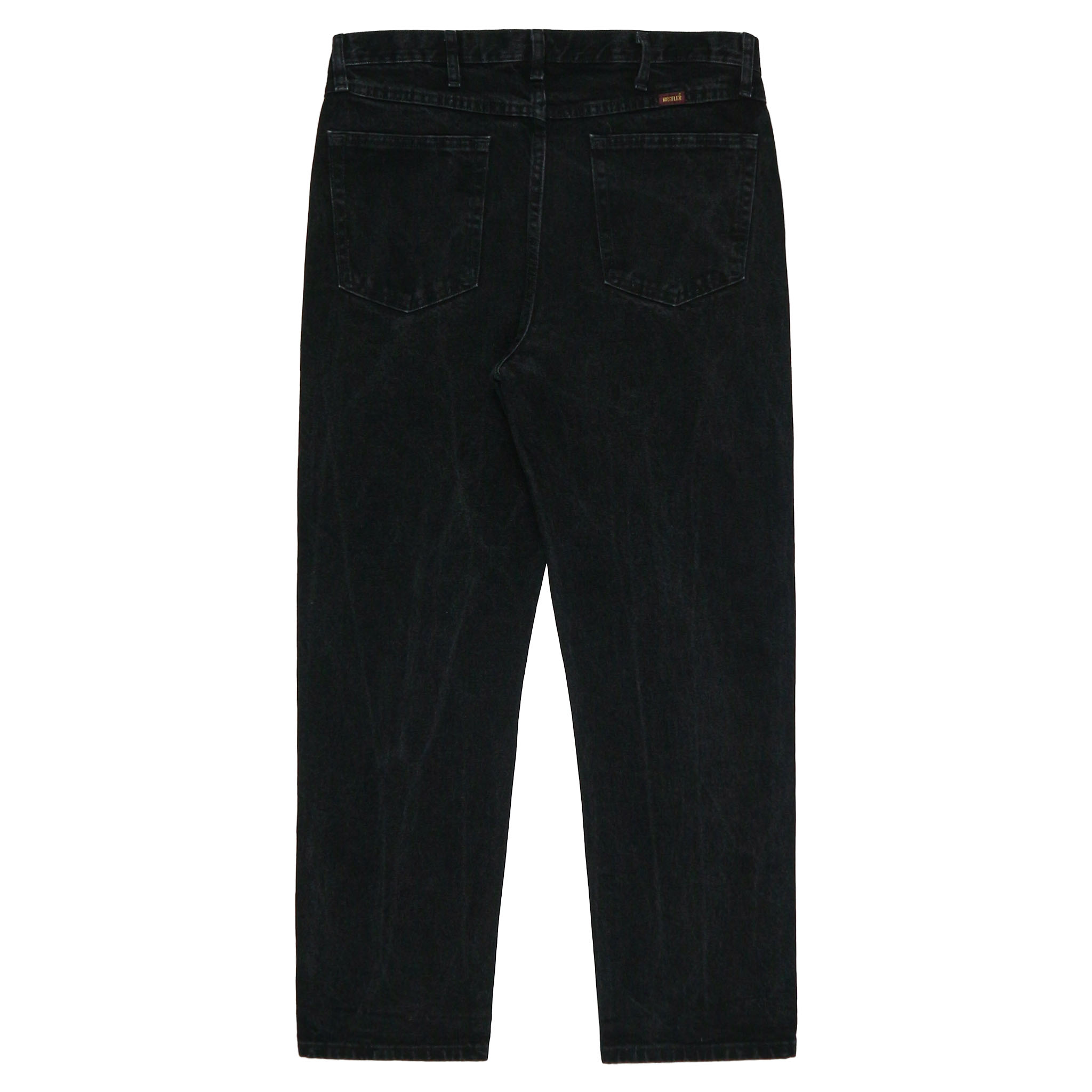 00s Rustler Black Denim Worker Jeans Size 36