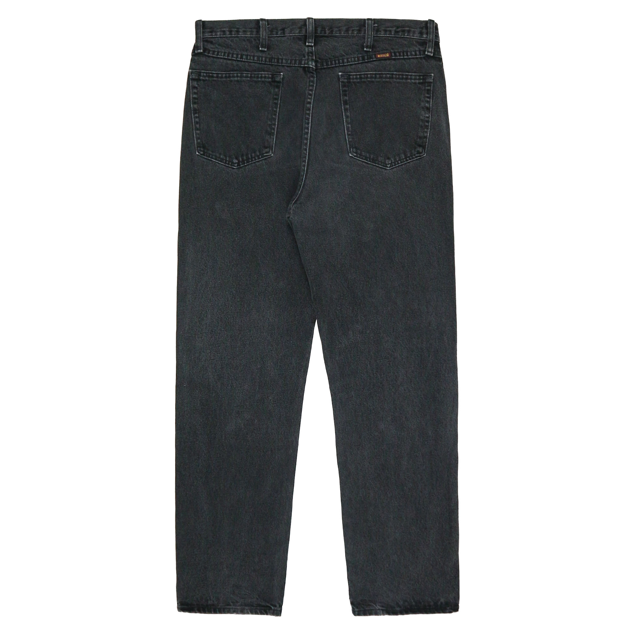 00s Rustler Black Denim Worker Jeans Size 36
