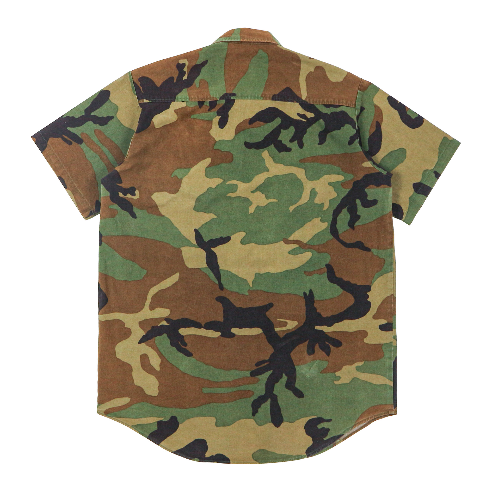 Houston Woodland Camo S/S Shirt Size M