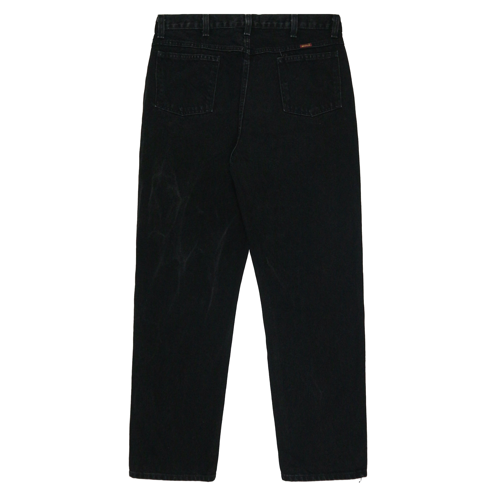 00s Rustler Black Denim Worker Jeans Size 34