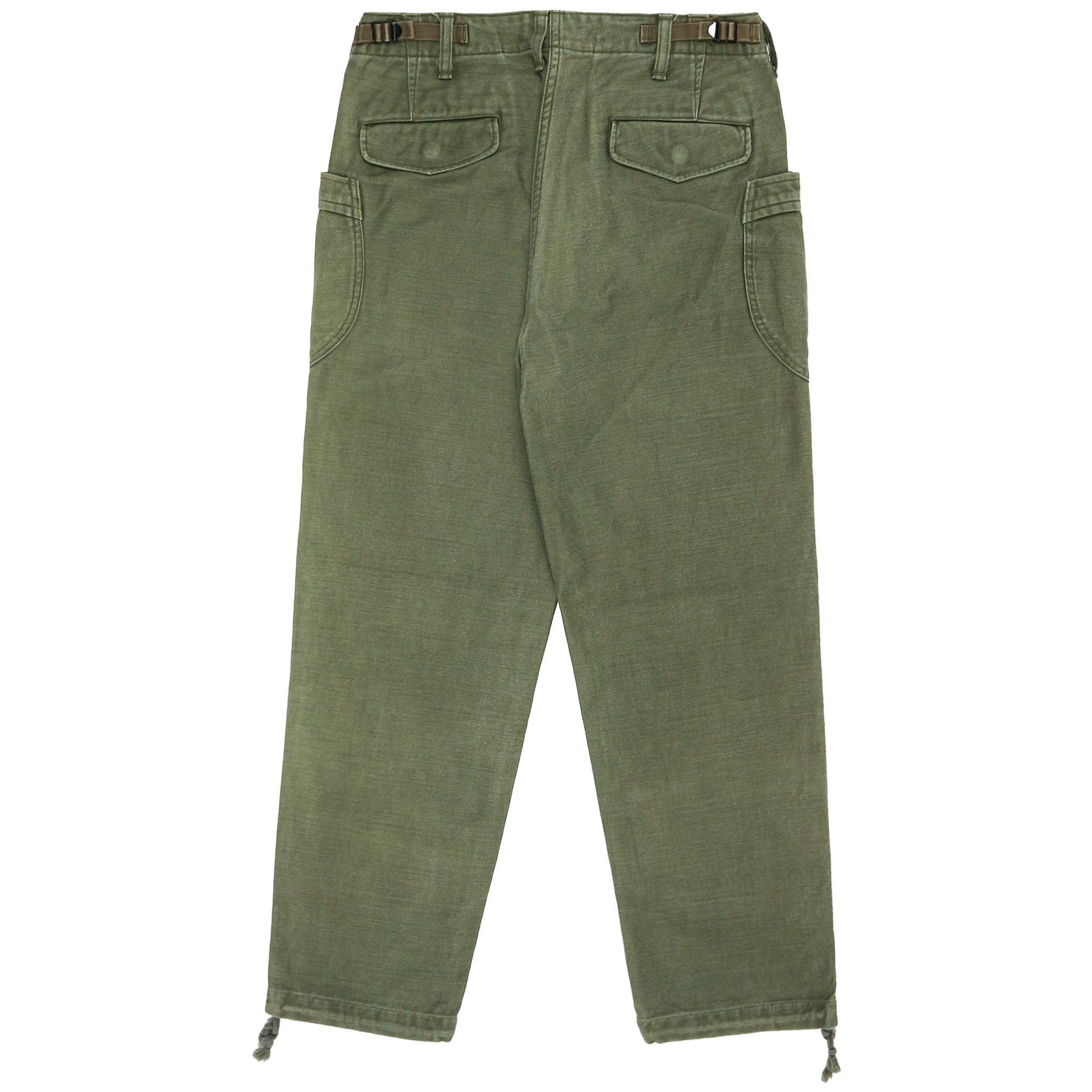 A Vontade Japan Olive Sateen Utility Pants Size 27