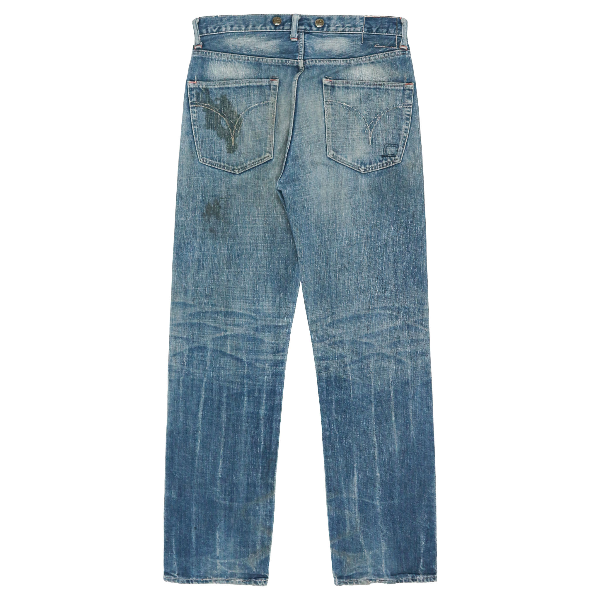 J.S. Homestead Japan Dirty Wash Denim Jeans Size 31