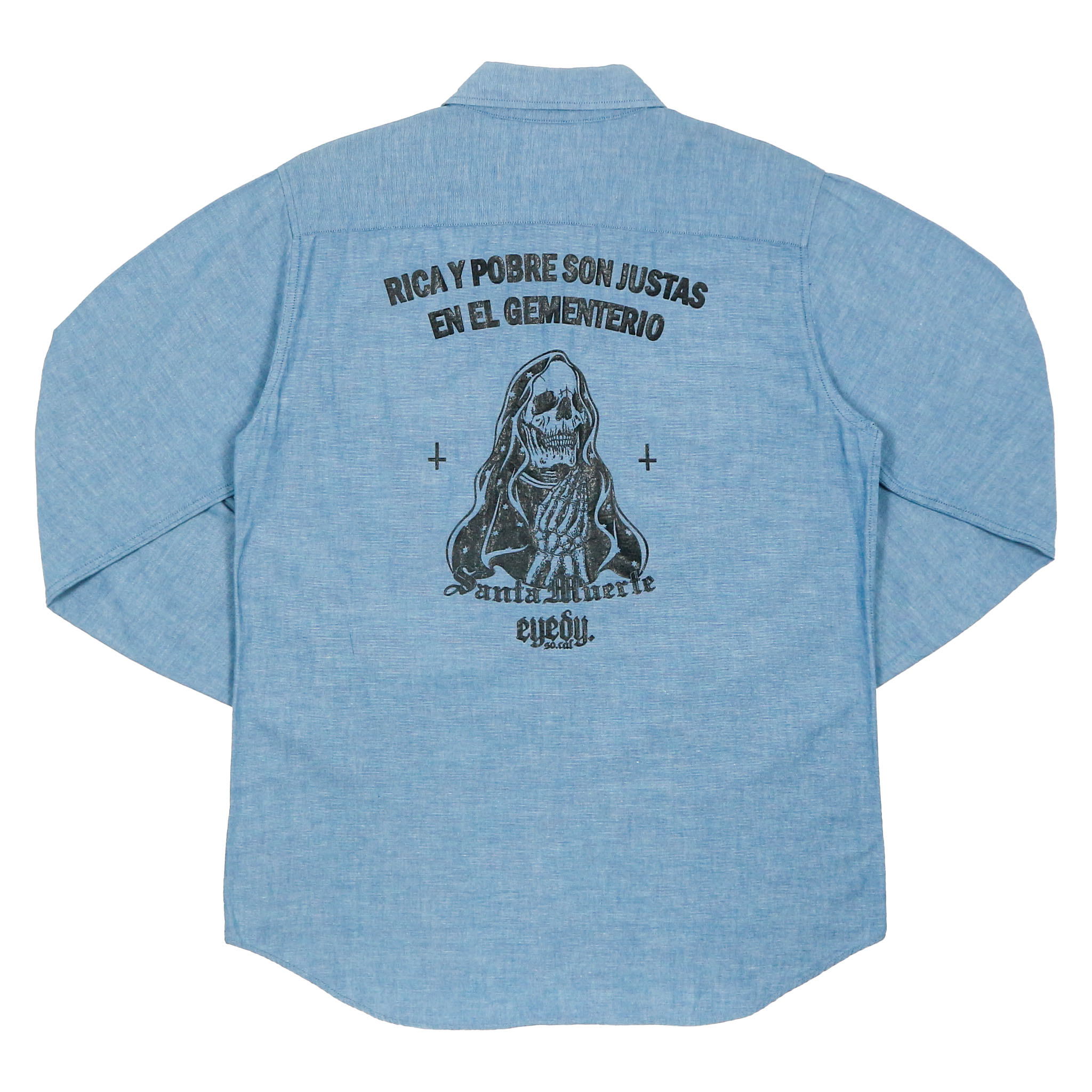 Eyeoy by Route Burn Chambray Work Shirt Size M