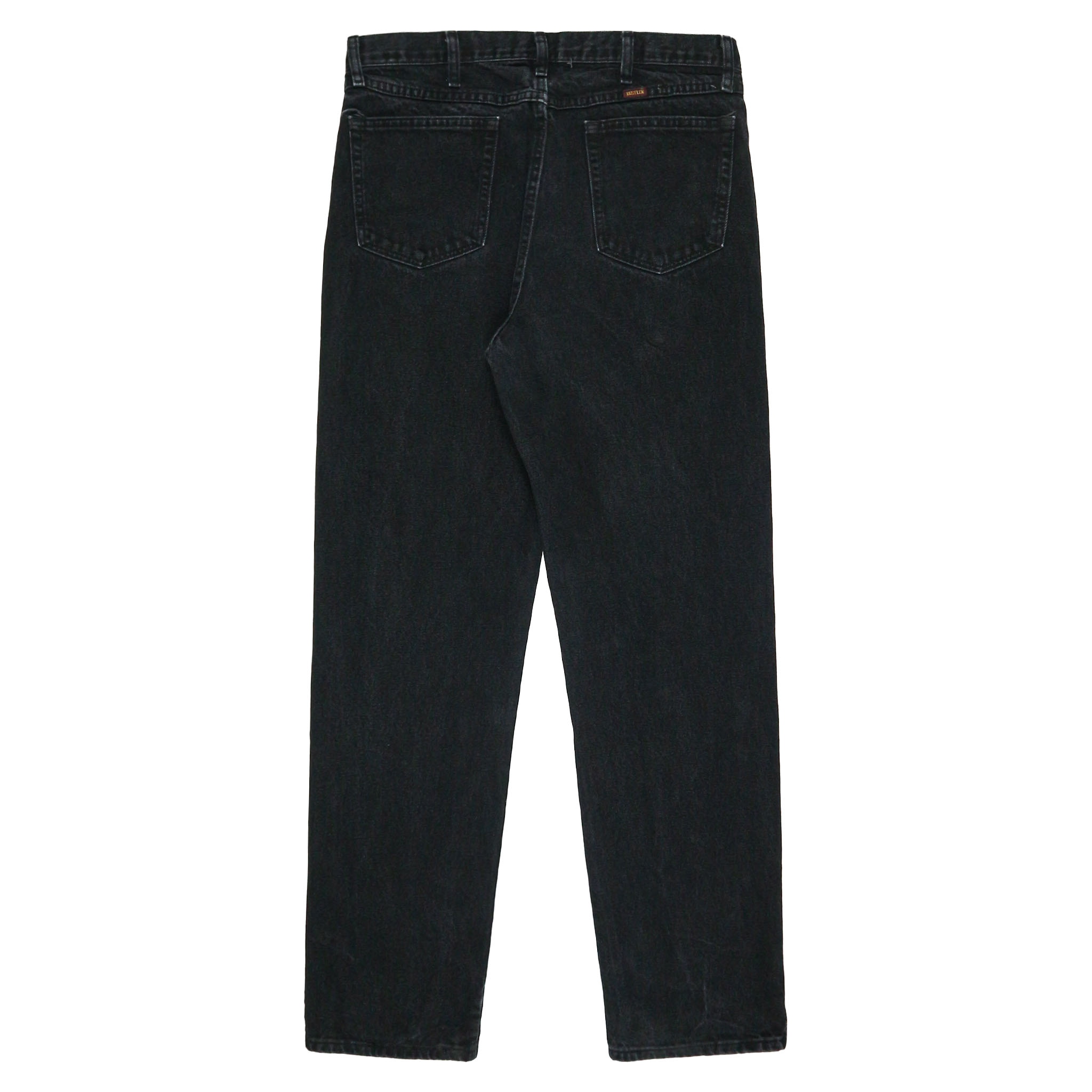 00s Rustler Black Denim Worker Jeans Size 35