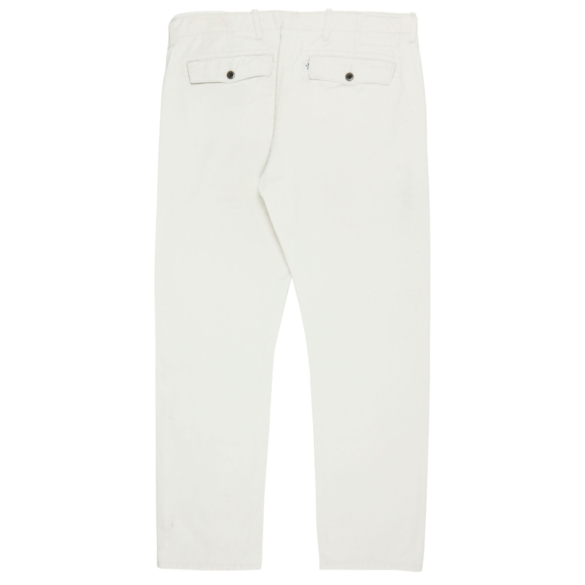 2010s Levi's Cream White Chinos Size 38