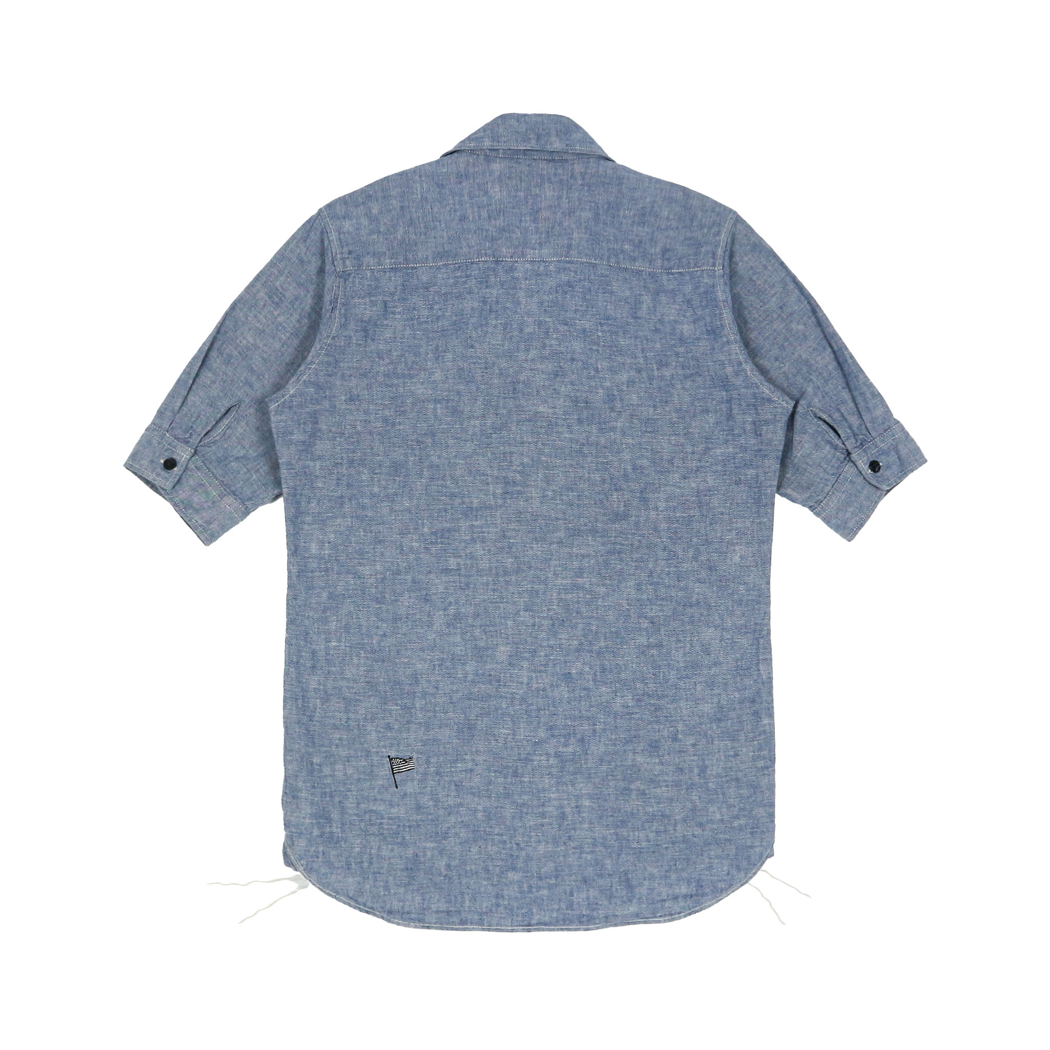 V.R.S.H. Japan Made 1/2-Sleeve Work Shirt Size S