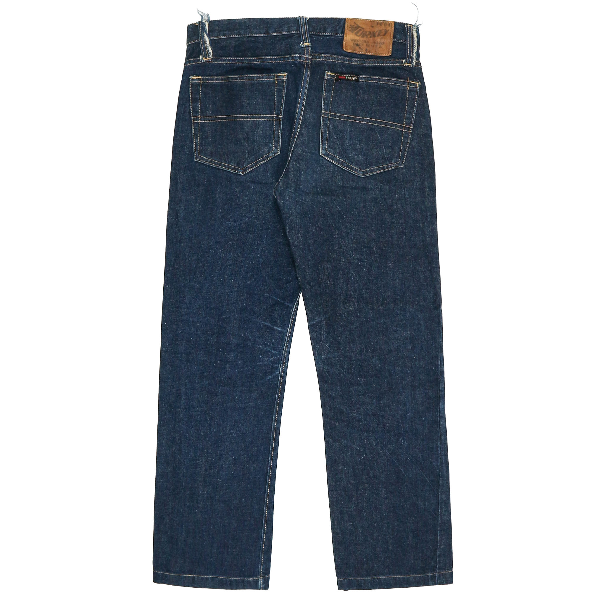 Vtg Turkey USA Half Selvedge Denim Jeans Size 30