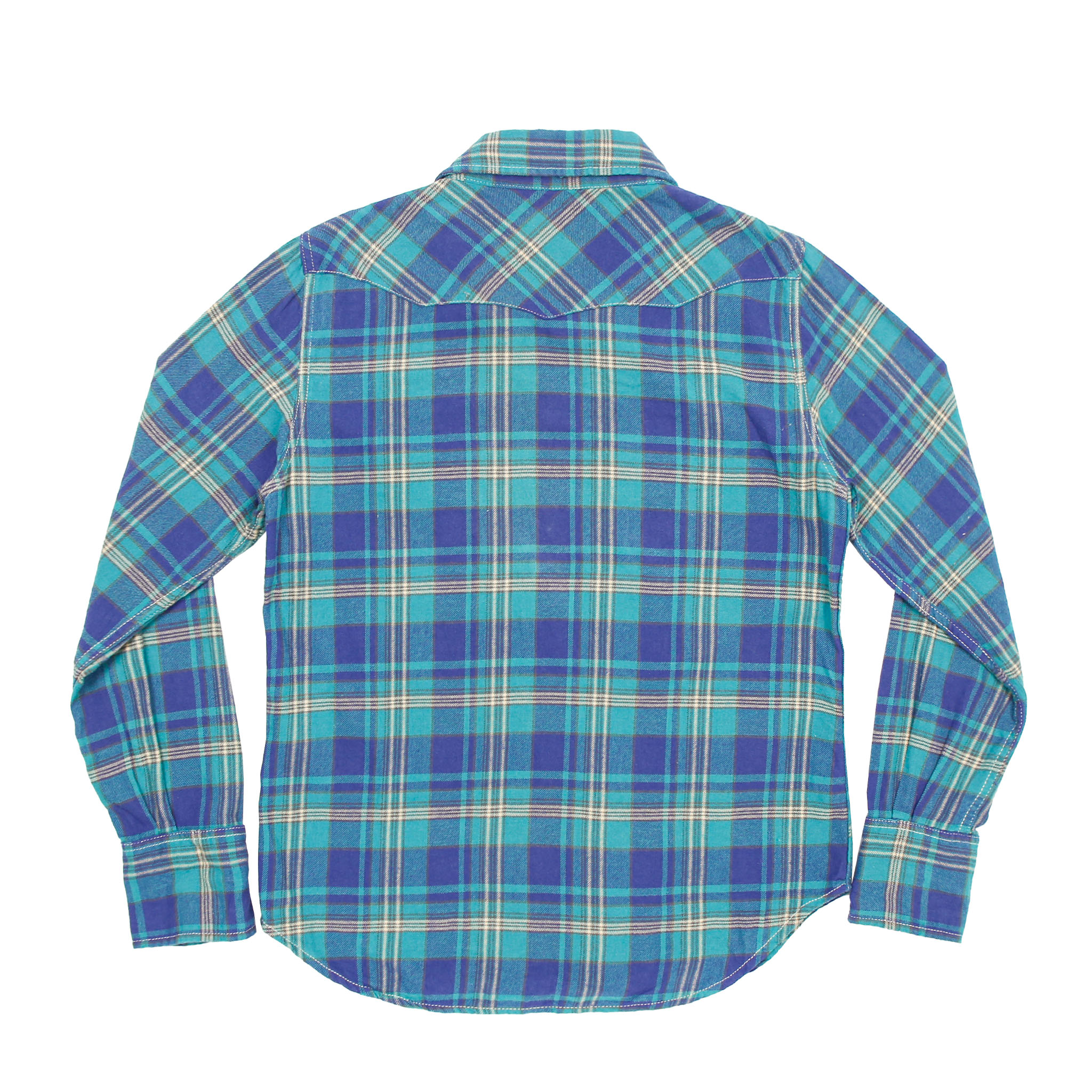 Wrangler x Chocol Raffine Flannel Western Shirt Women Size L