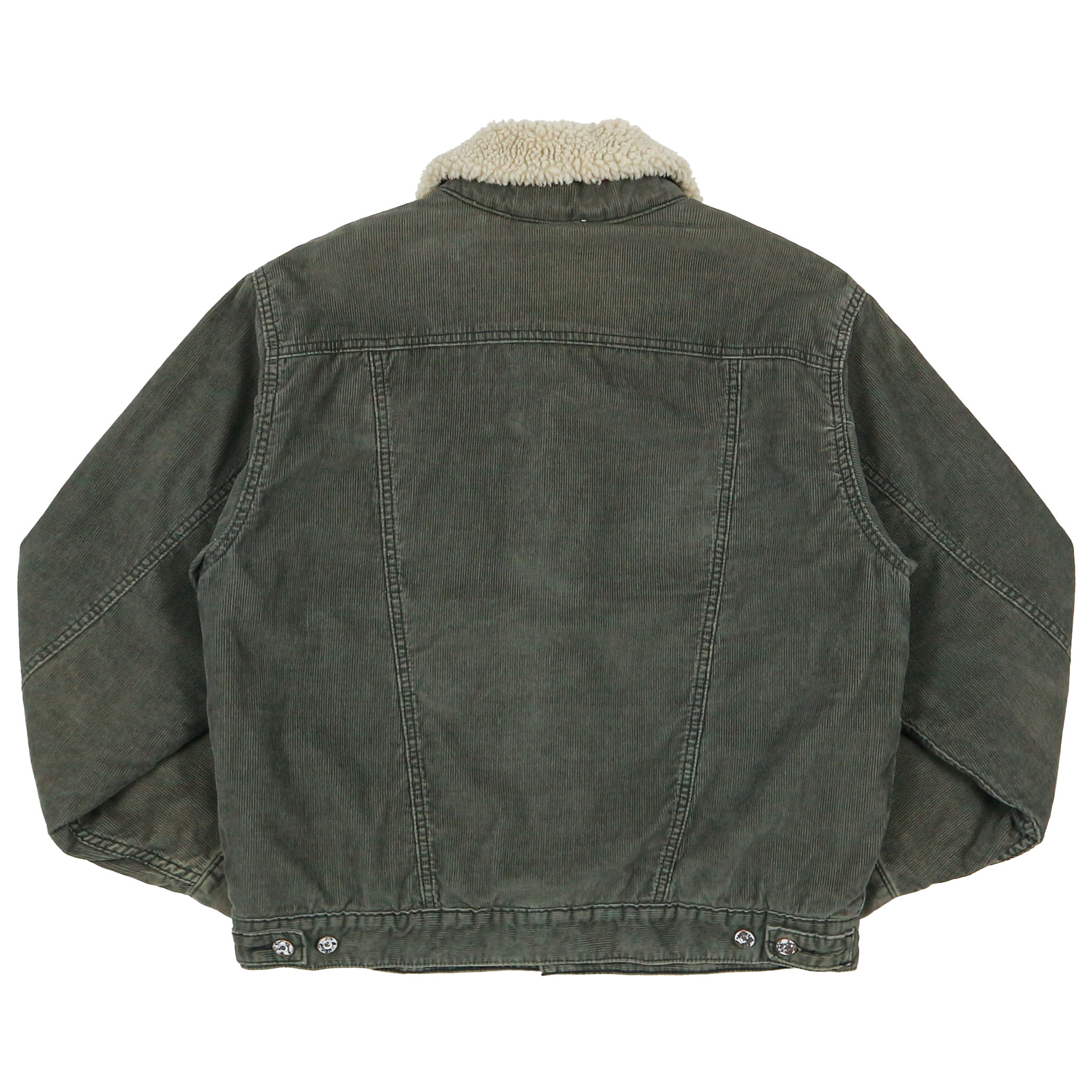 00s Levi's Corduroy Sherpa-lined Trucker Jacket Size M