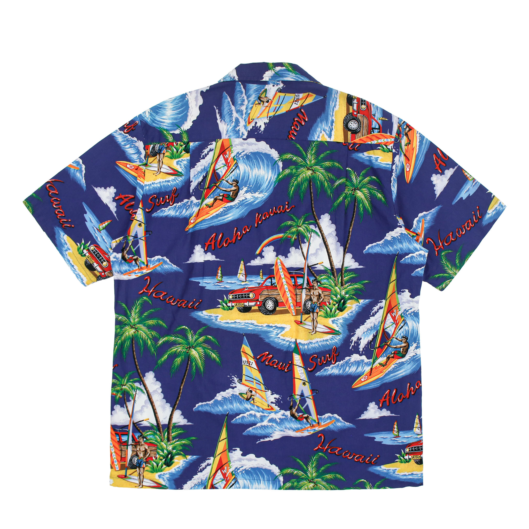 RJC Brand Aloha Style Hawaiian Shirt Size M