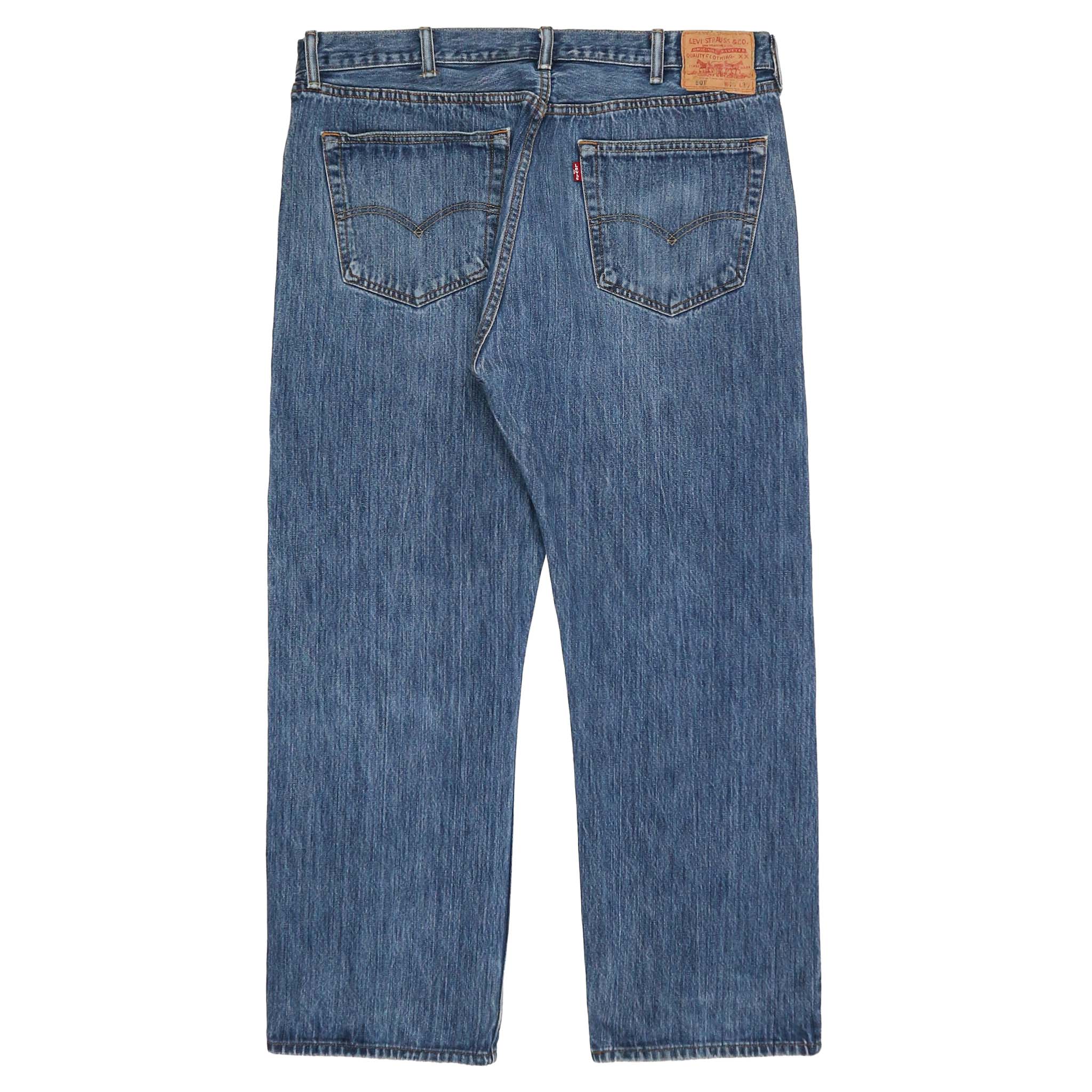 2010s Levi's 501 Denim Jeans Size 38