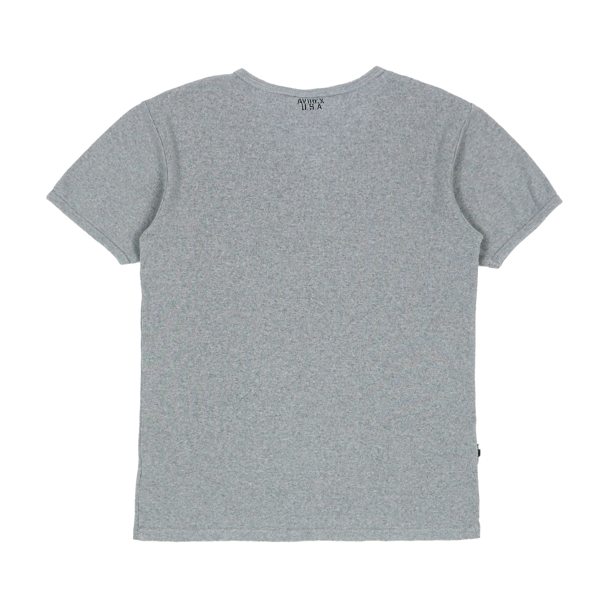 Avirex USA Blank Henley T-Shirt Size M