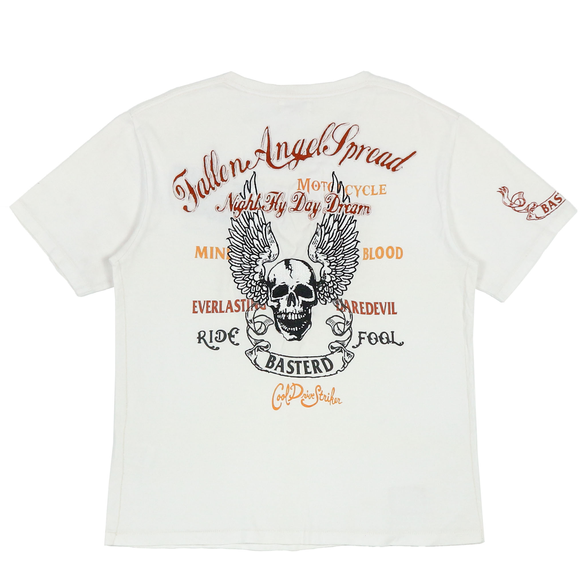 Cool Drive Strikes Brand Embroidery T-Shirt Size L