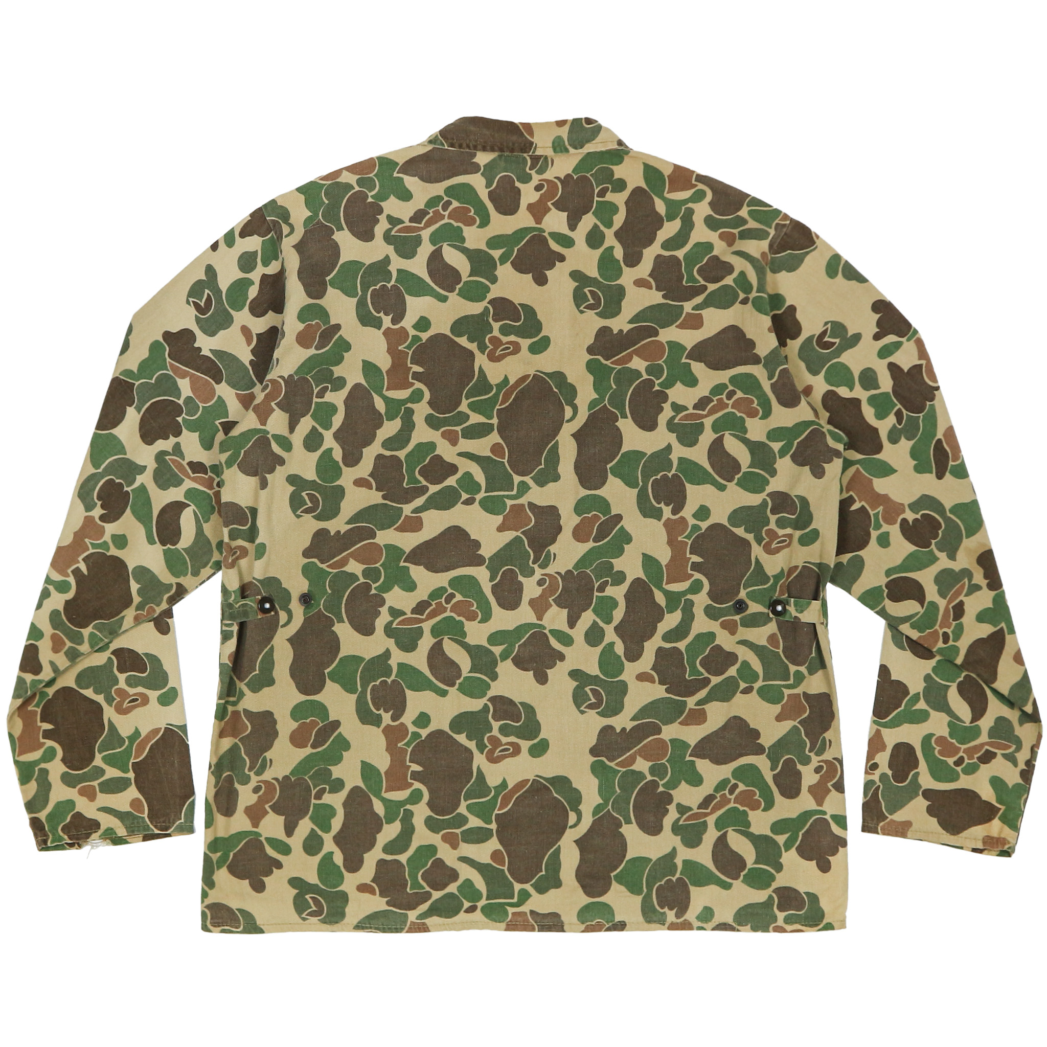 Vtg Ideal USA Frogskin Camo Hunting Jacket Size L